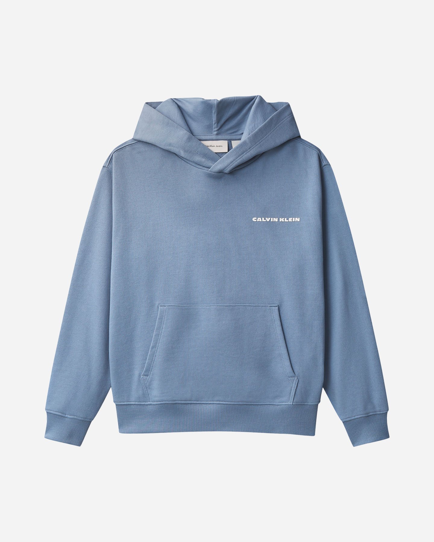 Felpa CALVIN KLEIN JEANS BASIC JR - Blu - 0 | Cisalfa Sport