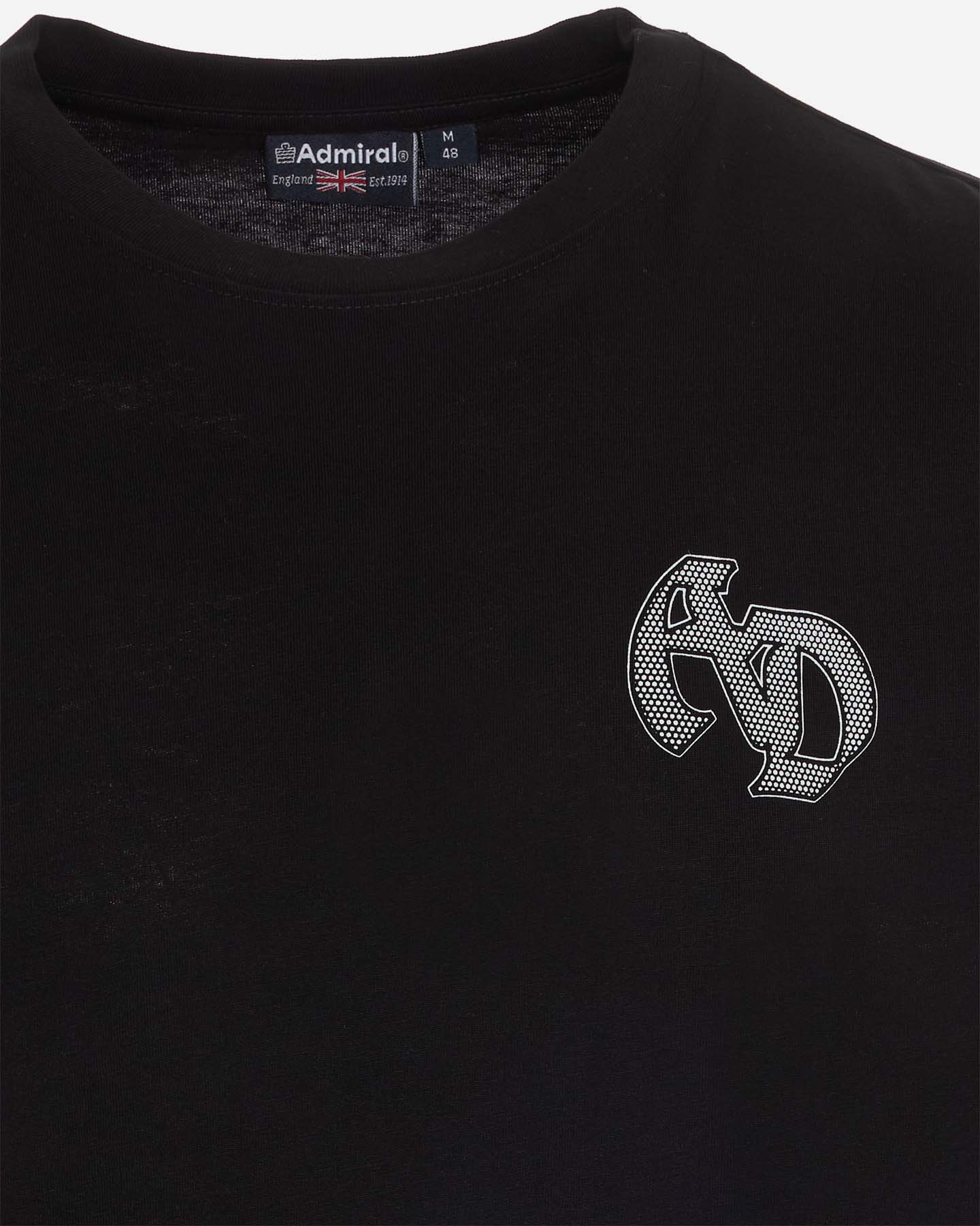 T-shirt ADMIRAL VARSITY M - Nero - 1 | Cisalfa Sport