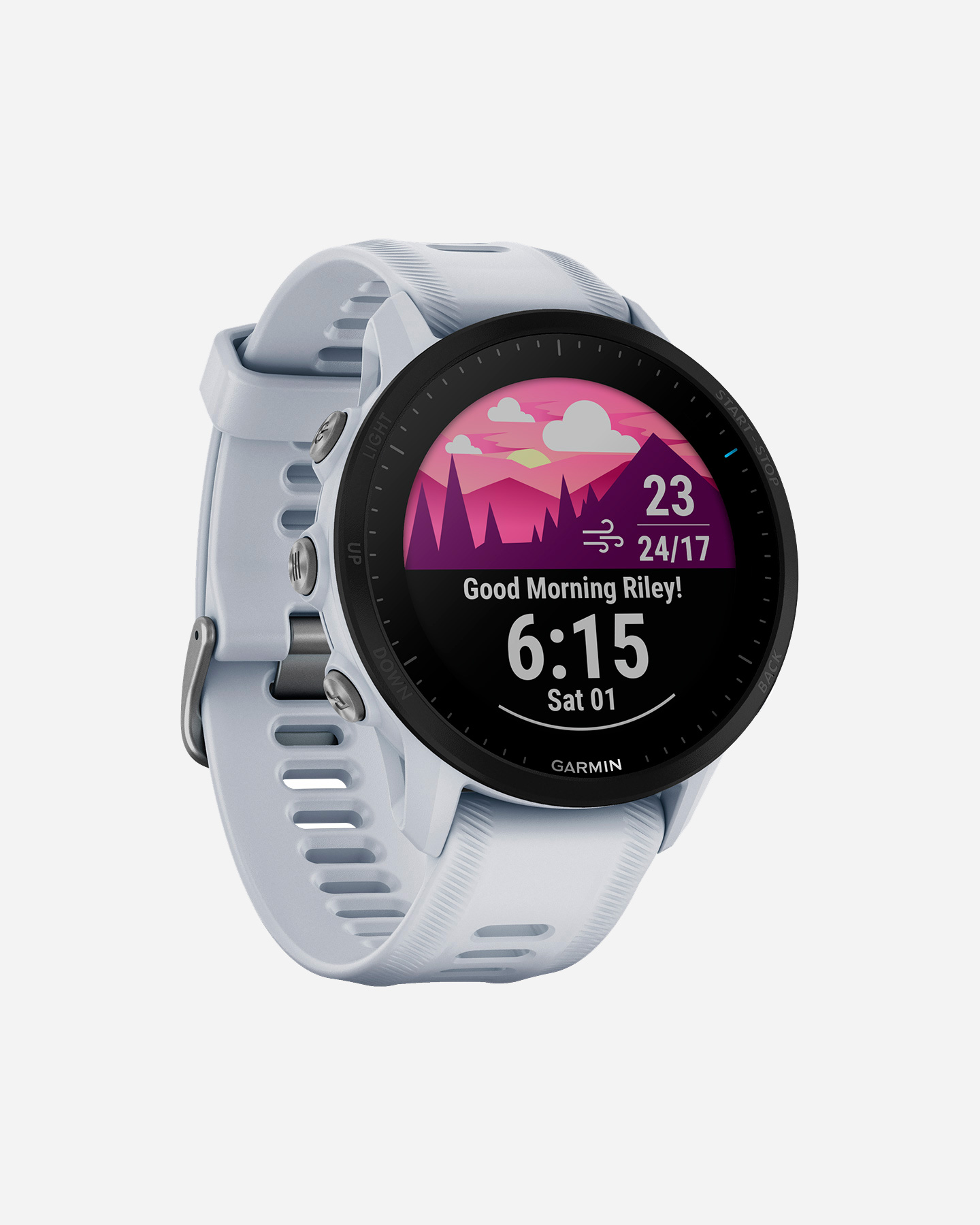 Orologio multifunzione GARMIN FORERUNNER 955  - Bianco - 3 | Cisalfa Sport
