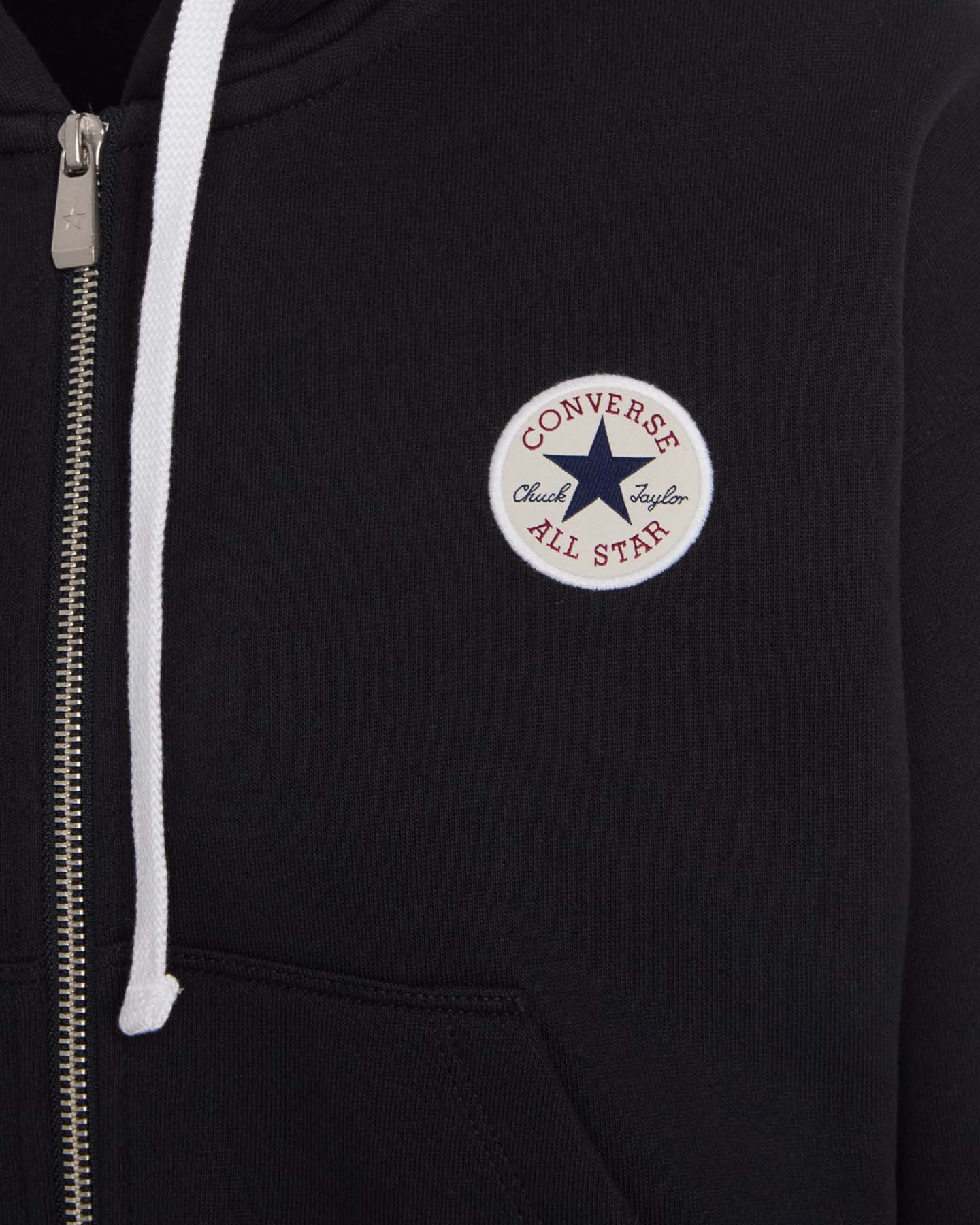 Felpa CONVERSE CHUCK TAYLOR W - Nero - 2 | Cisalfa Sport