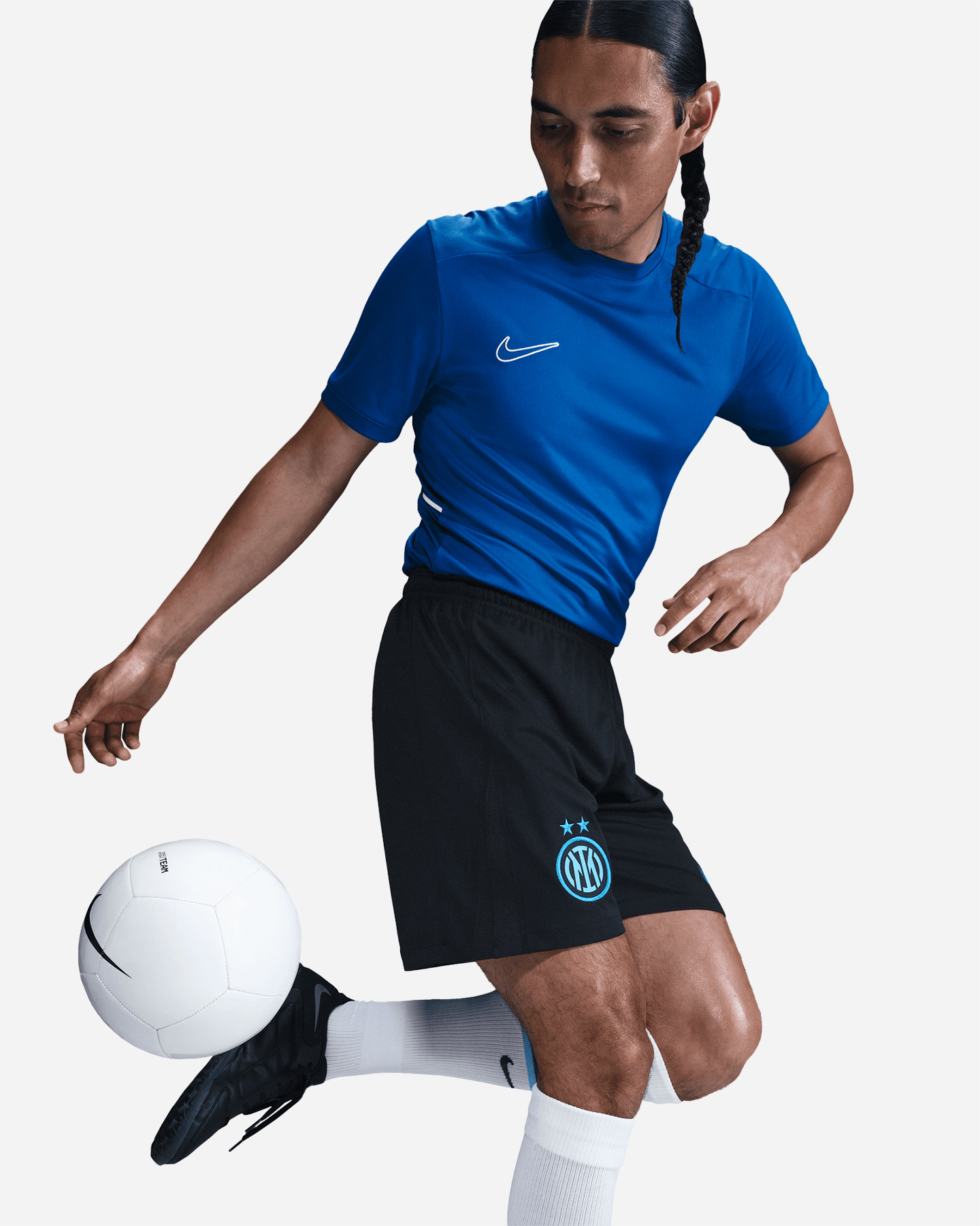 Pantaloncini calcio ufficiali NIKE INTER HOME 25-26 STADIUM M - Color mix - 5 | Cisalfa Sport
