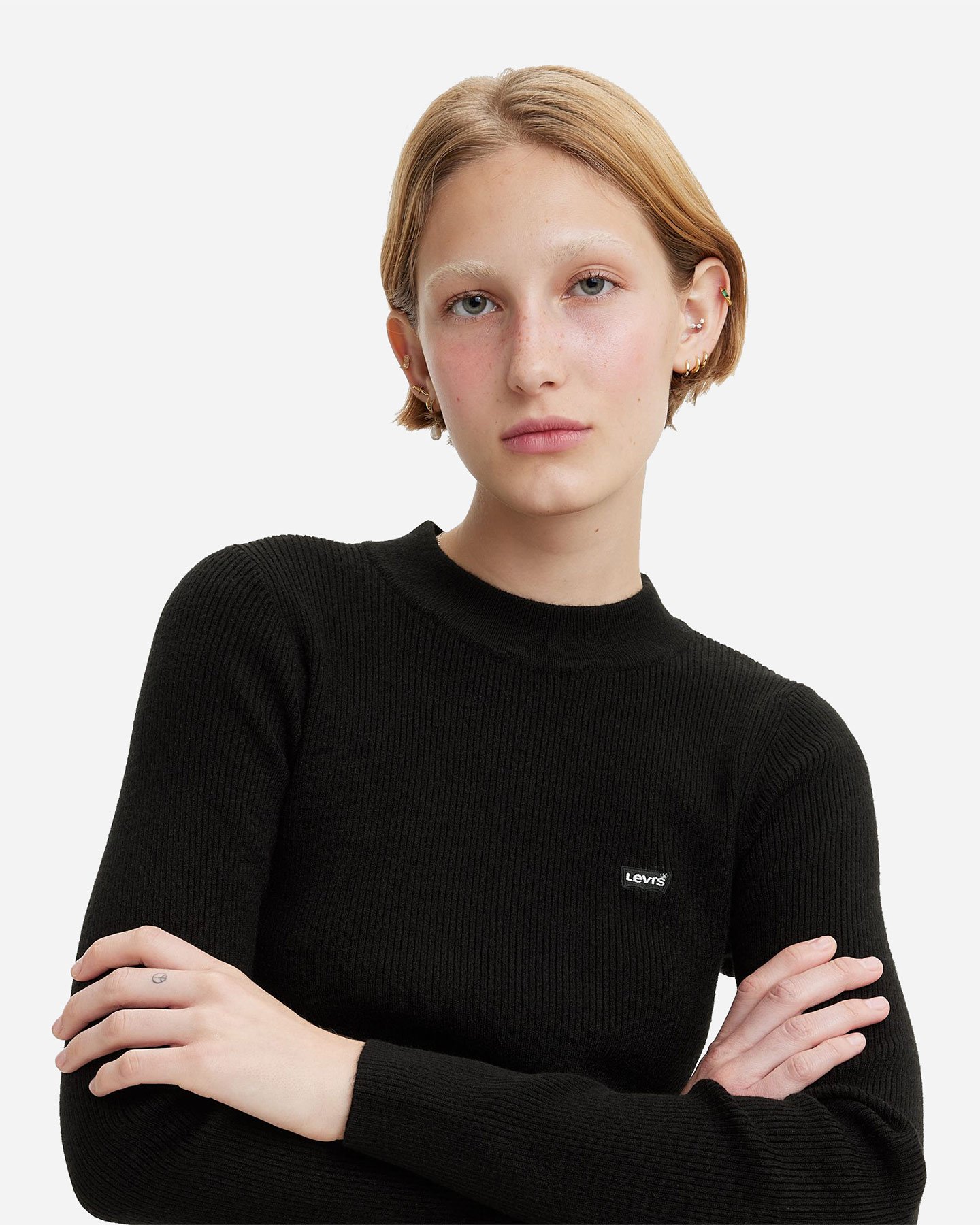 Maglione LEVI'S SMALL LOGO W - Nero - 2 | Cisalfa Sport