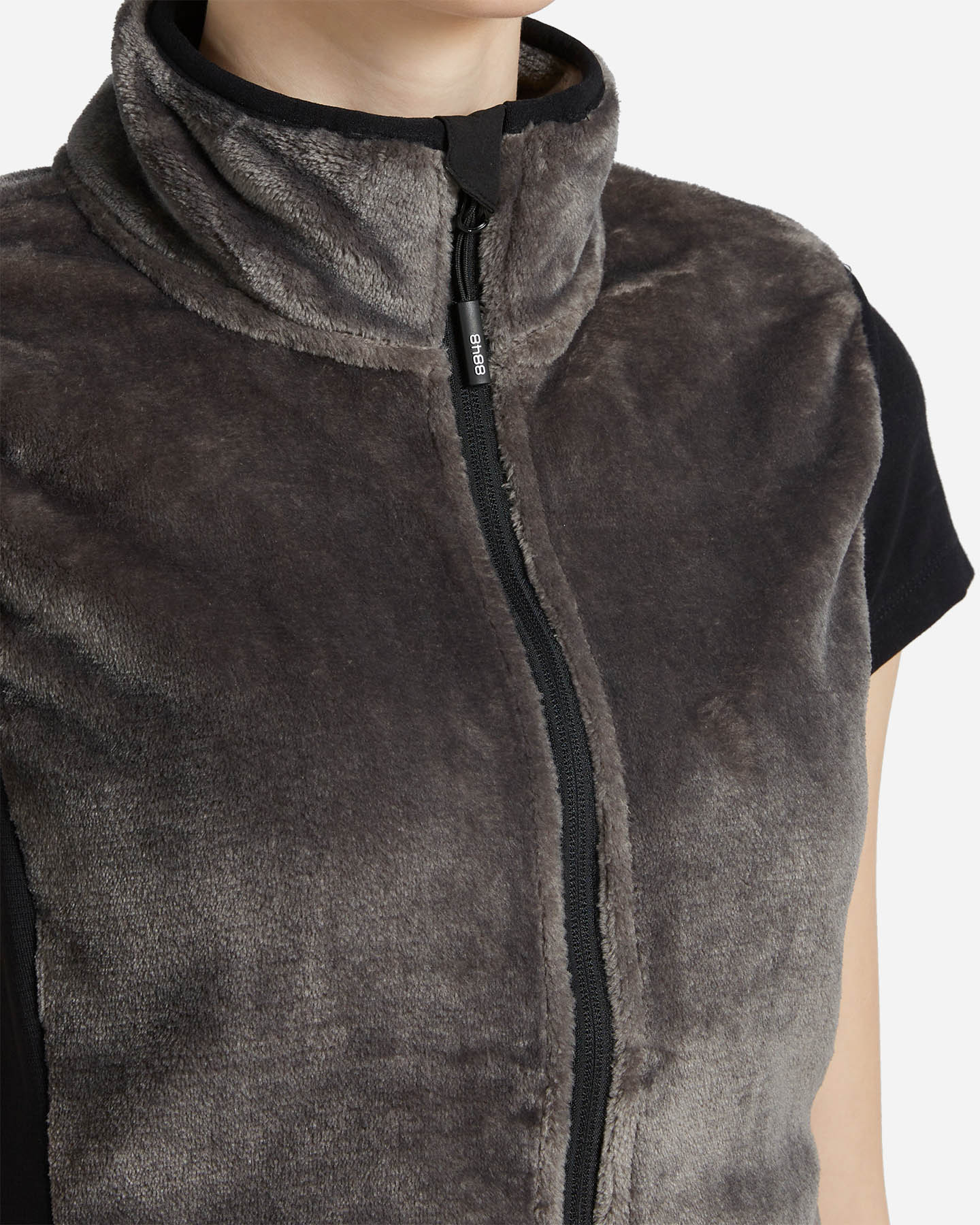 Gilet 8848 SOFT PILE W - Grigio - 4 | Cisalfa Sport