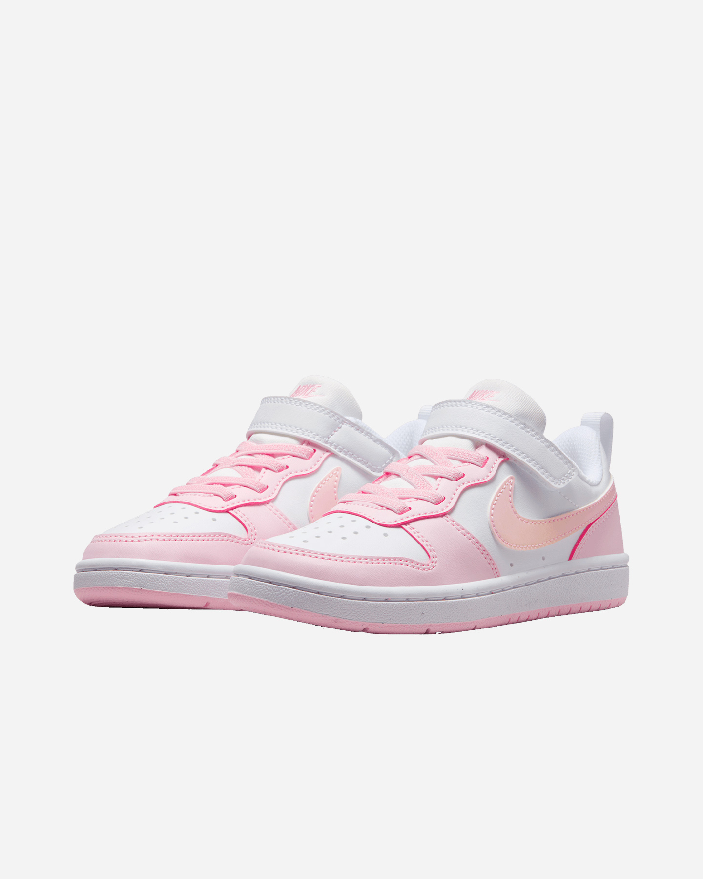 Scarpe sneakers NIKE COURT BOROUGH LOW RECRAFT PS JR - Rosa - 1 | Cisalfa Sport
