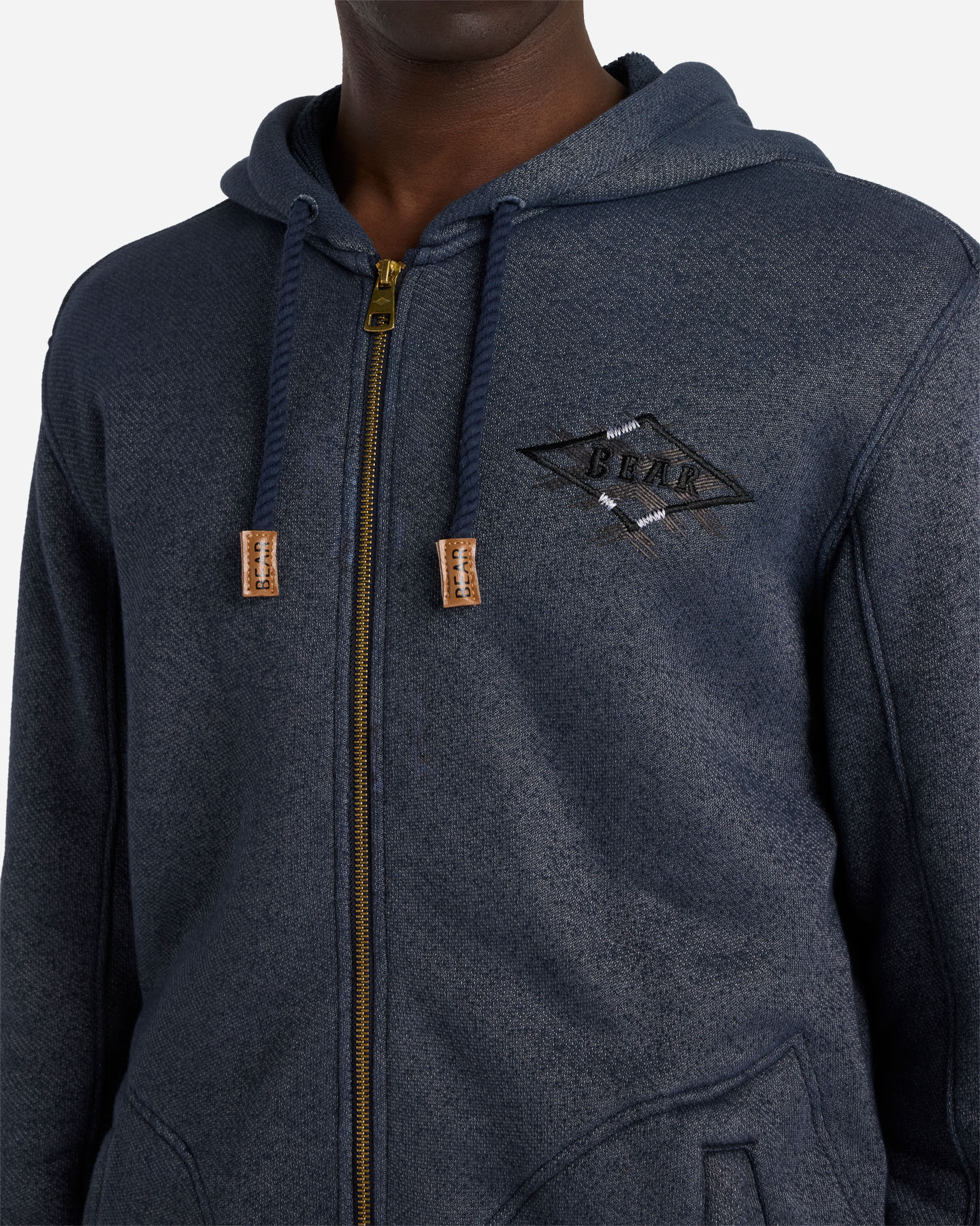 Felpa BEAR URBAN ASKED M - Blu - 5 | Cisalfa Sport