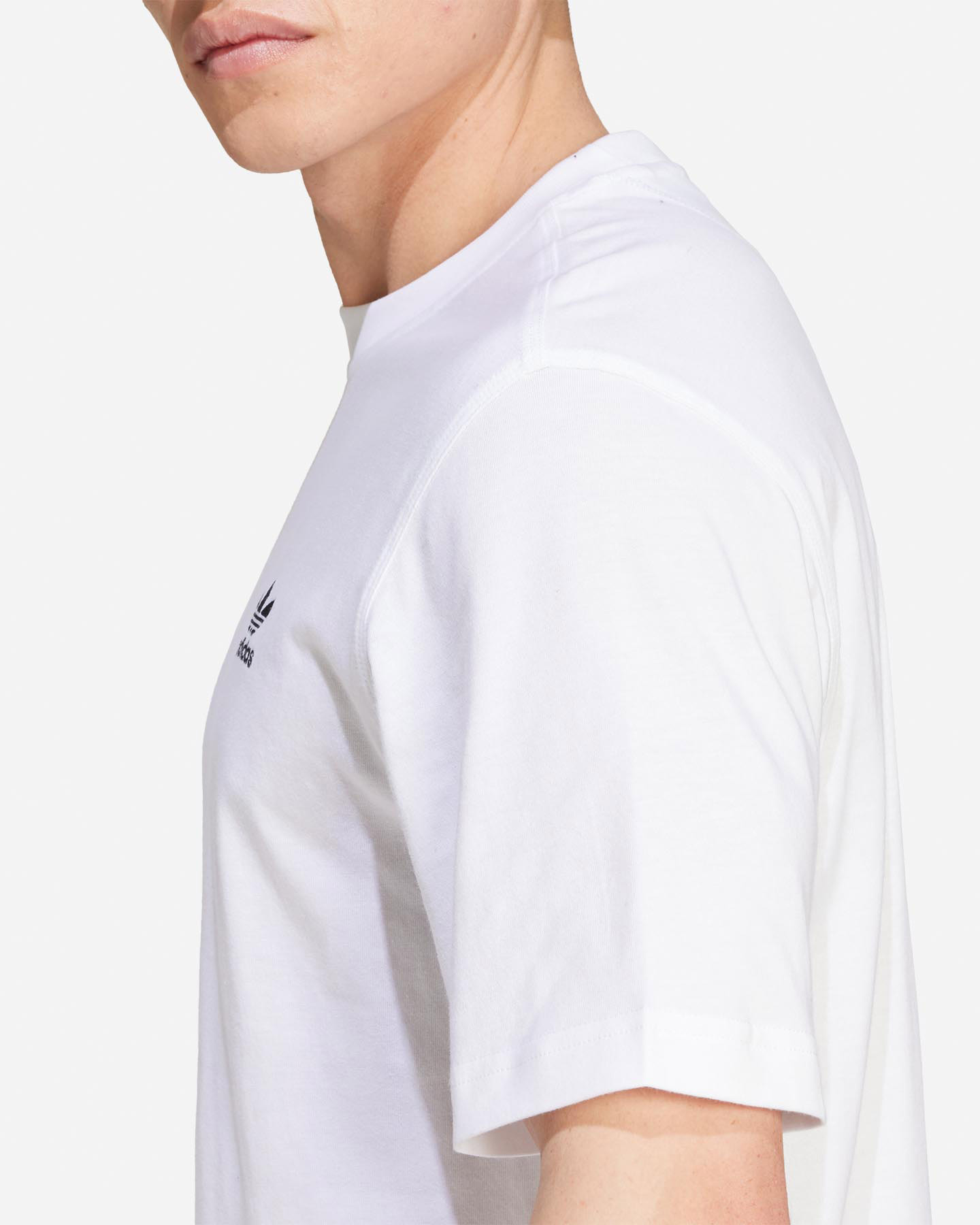 T-shirt ADIDAS ESSENTIAL SMALL LOGO M - Bianco - 5 | Cisalfa Sport