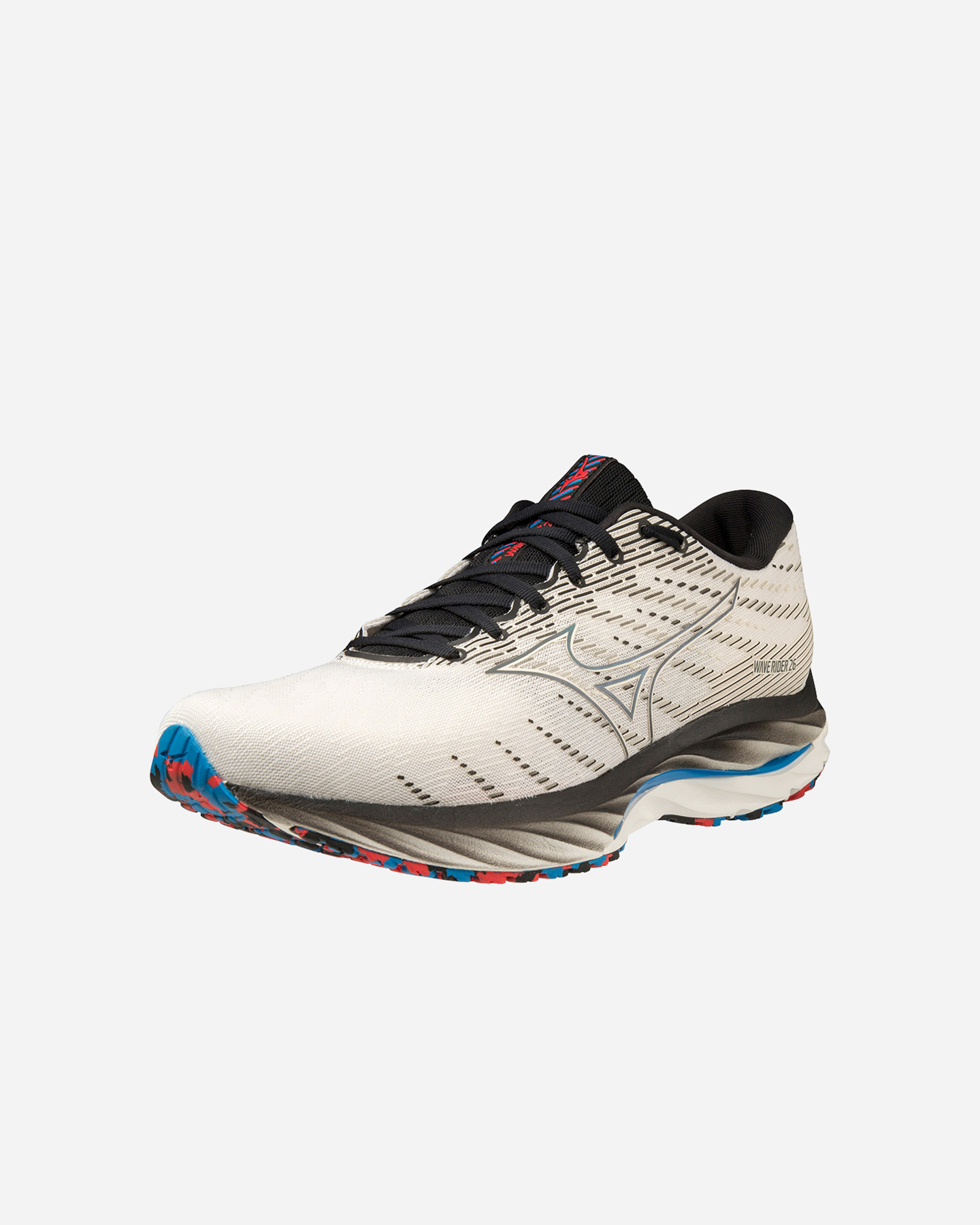 Scarpe running MIZUNO WAVE RIDER 26 M - Bianco - 4 | Cisalfa Sport