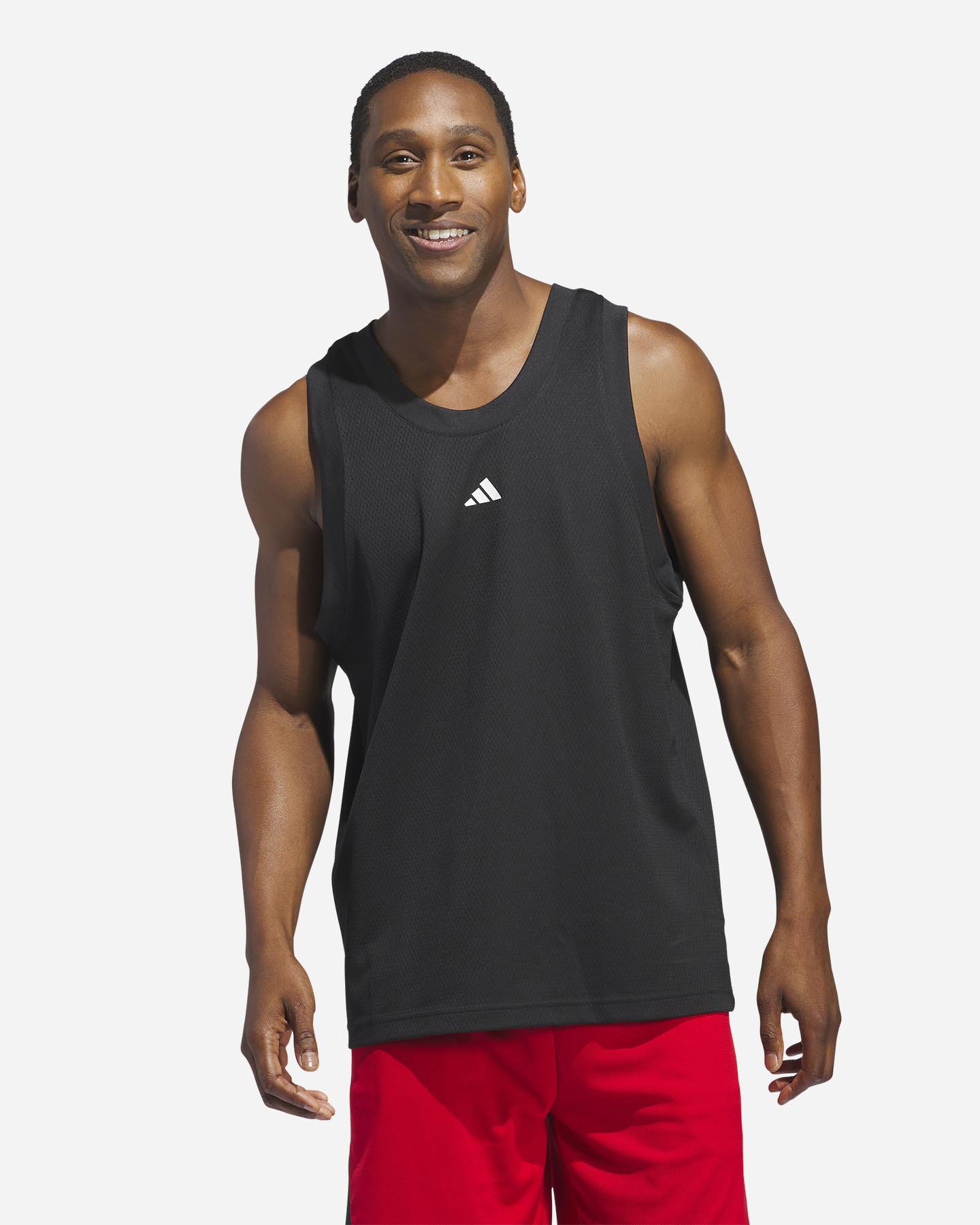 Maglia basket ADIDAS LEGENDS M - Nero - 1 | Cisalfa Sport