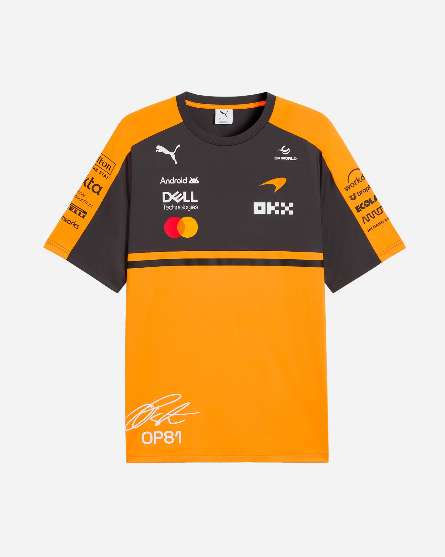 T-shirt PUMA MCLAREN REPLICA PIASTRI M - Arancione - 0 | Cisalfa Sport