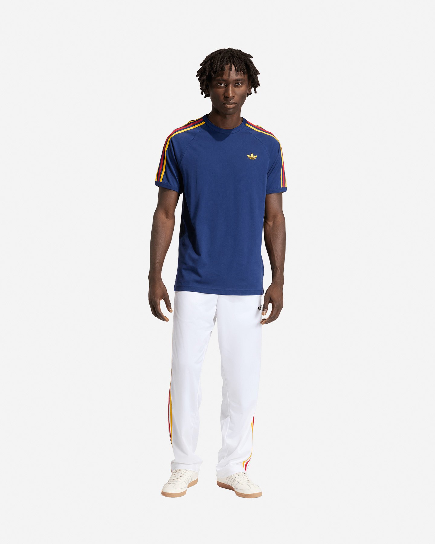 T-shirt ADIDAS ORIGINALS 3STRIPES M - Blu - 3 | Cisalfa Sport