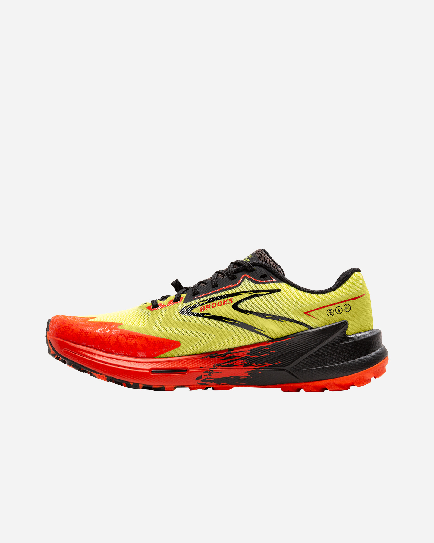 Scarpe trail BROOKS CATAMOUNT 3 M - Giallo - 5 | Cisalfa Sport