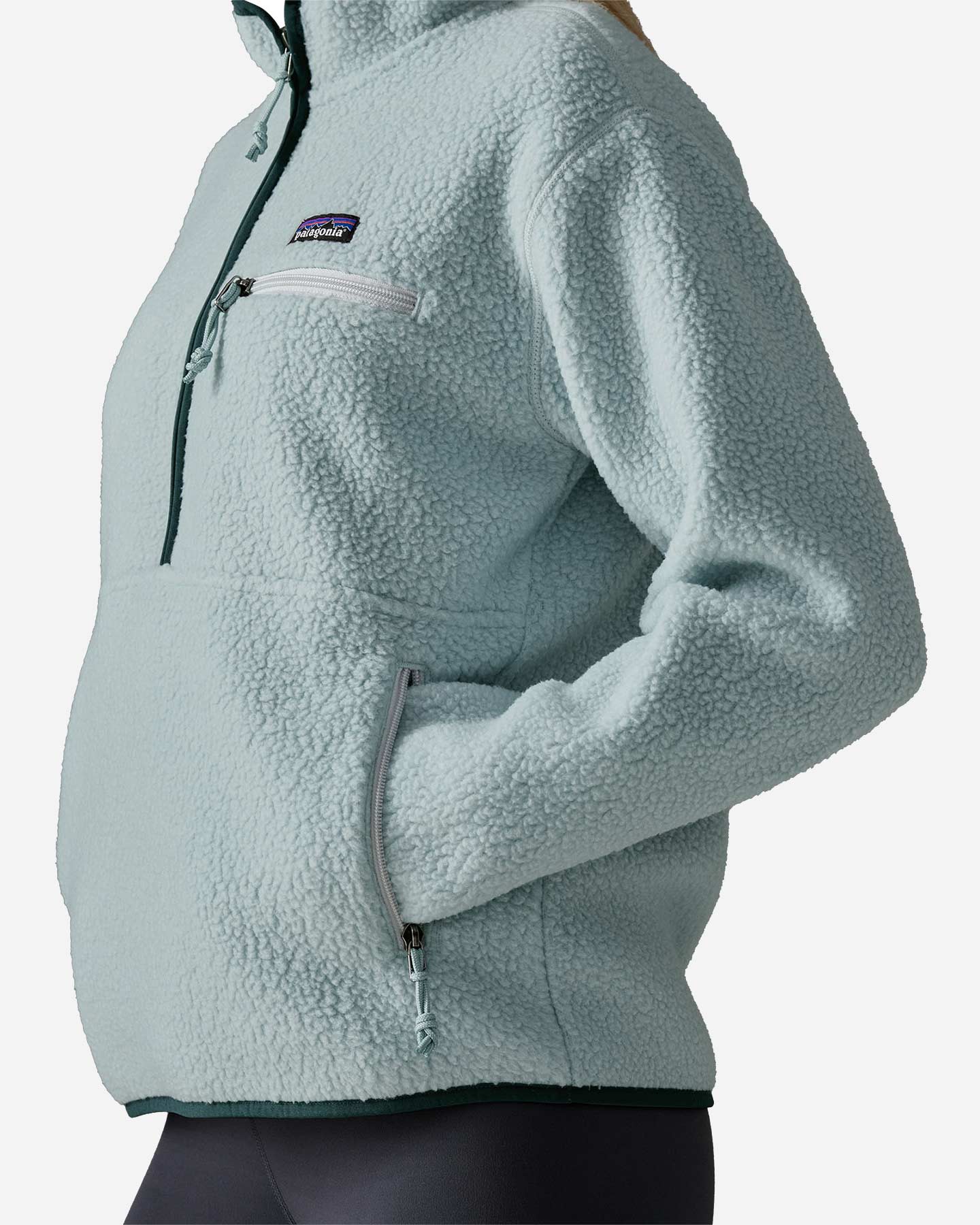 Pile PATAGONIA RETRO PILE MARSUPIAL W - Blu - 3 | Cisalfa Sport