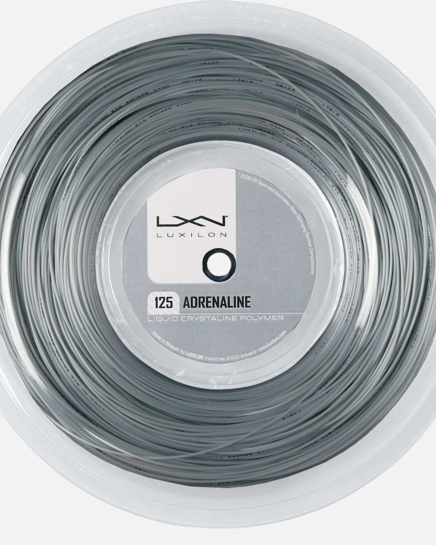 Corde tennis WILSON LUXILON ADRENALINE 200M 1.25  - Argento - 1 | Cisalfa Sport