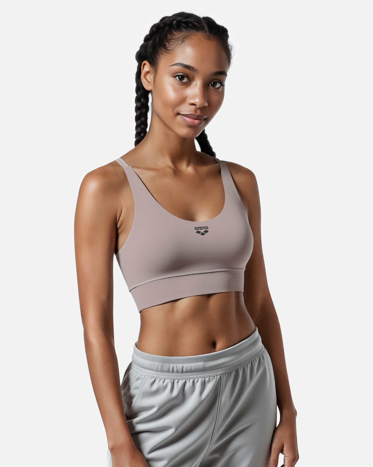 Bra training ARENA SENSITIVE W - Beige - 2 | Cisalfa Sport