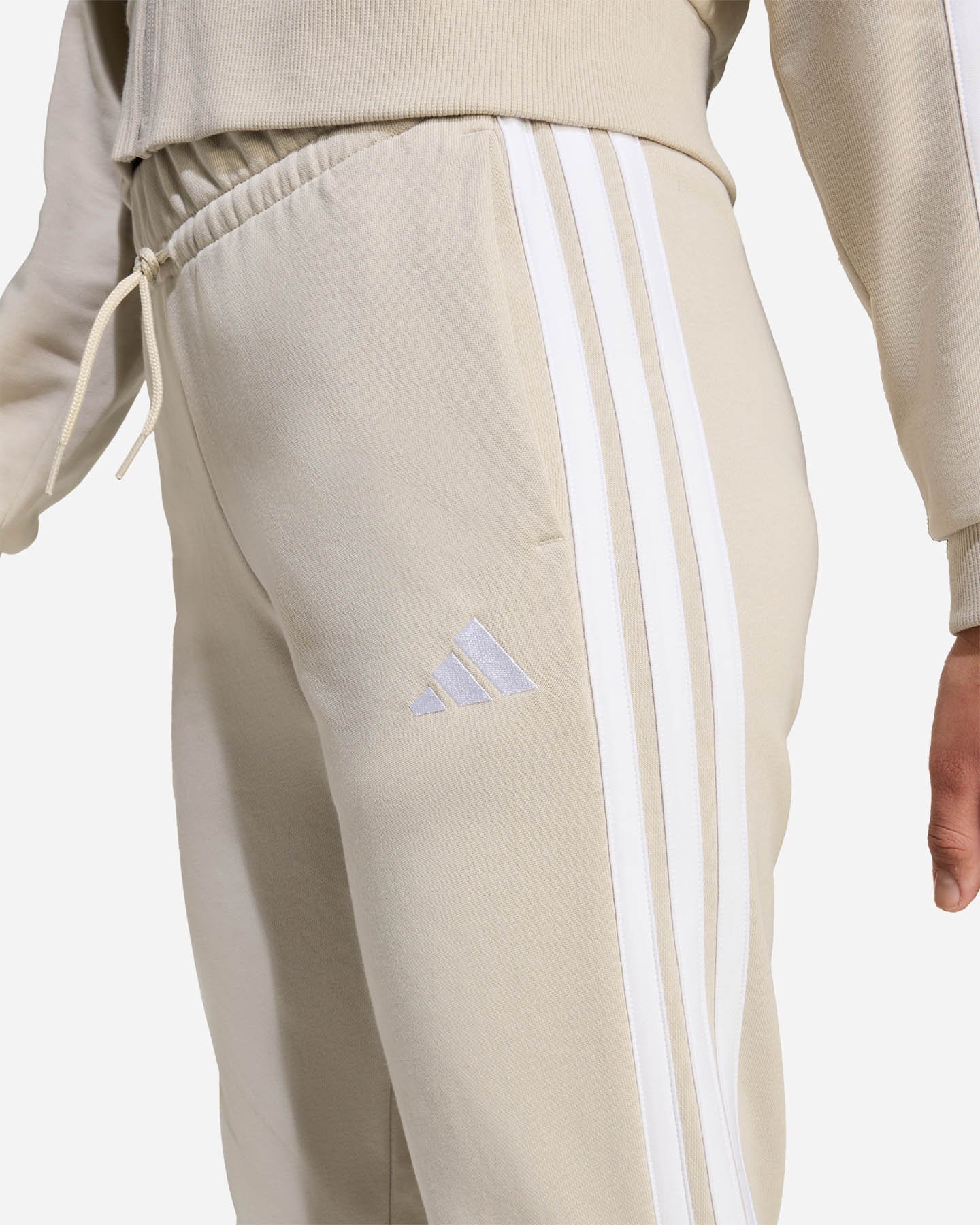 Pantalone ADIDAS 3STRIPES JR - Grigio - 4 | Cisalfa Sport
