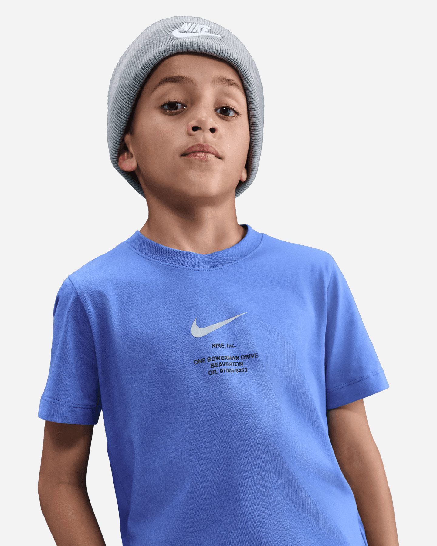 T-shirt NIKE PRINT BACK COMET JR - Blu royal - 3 | Cisalfa Sport