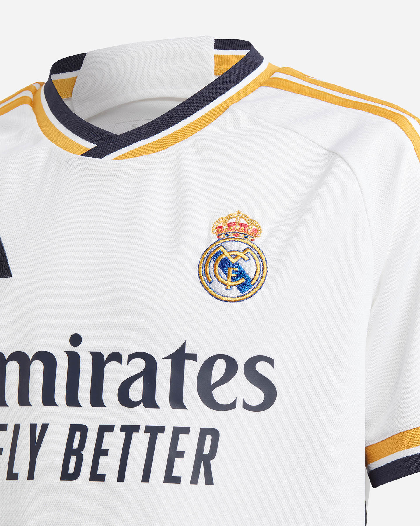 Maglia calcio ufficiale ADIDAS REAL MADRID HOME 23-24 JR - Bianco - 2 | Cisalfa Sport