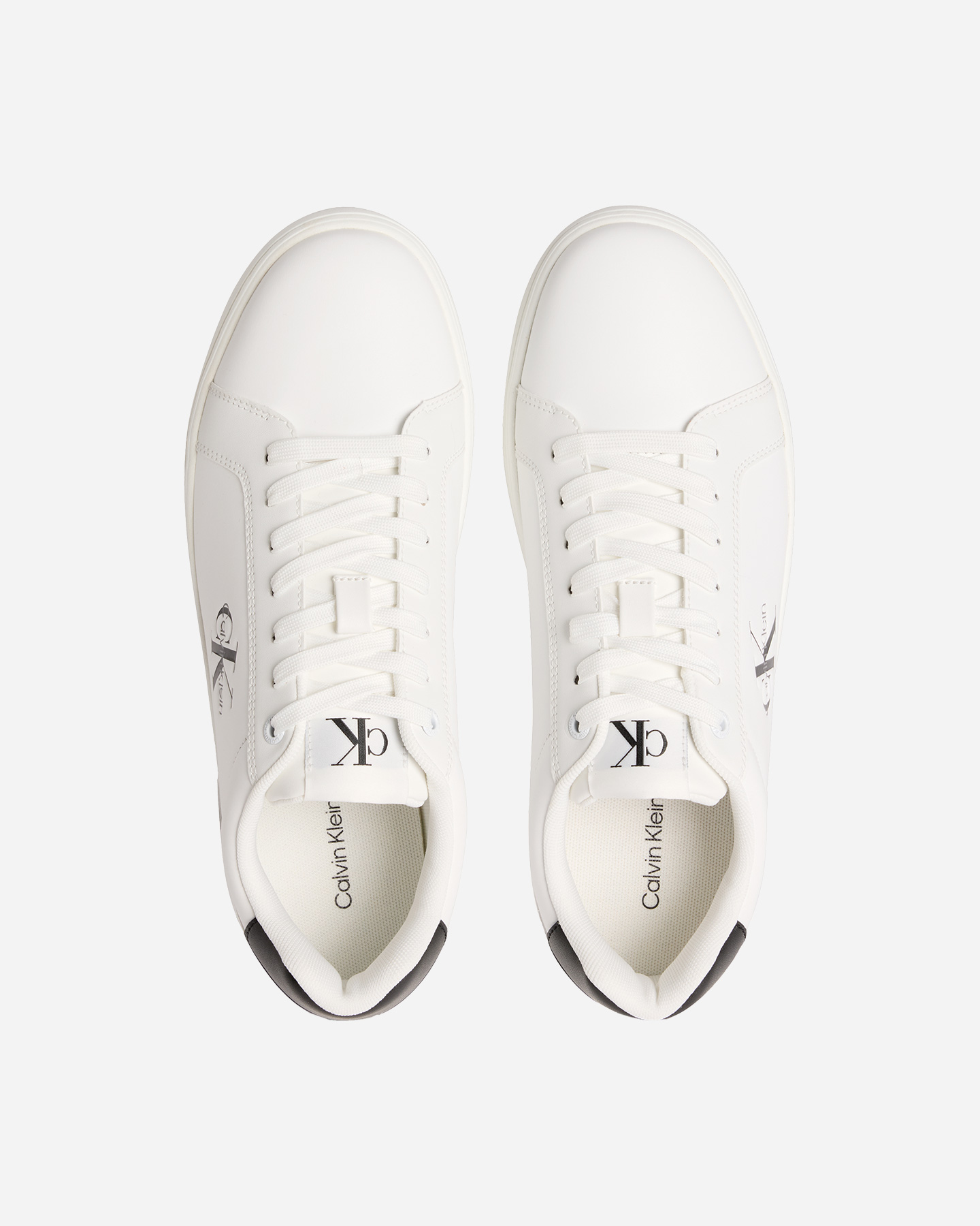 Scarpe sneakers CALVIN KLEIN JEANS CLASSIC CUPSOLE MONO M - Bianco - 2 | Cisalfa Sport