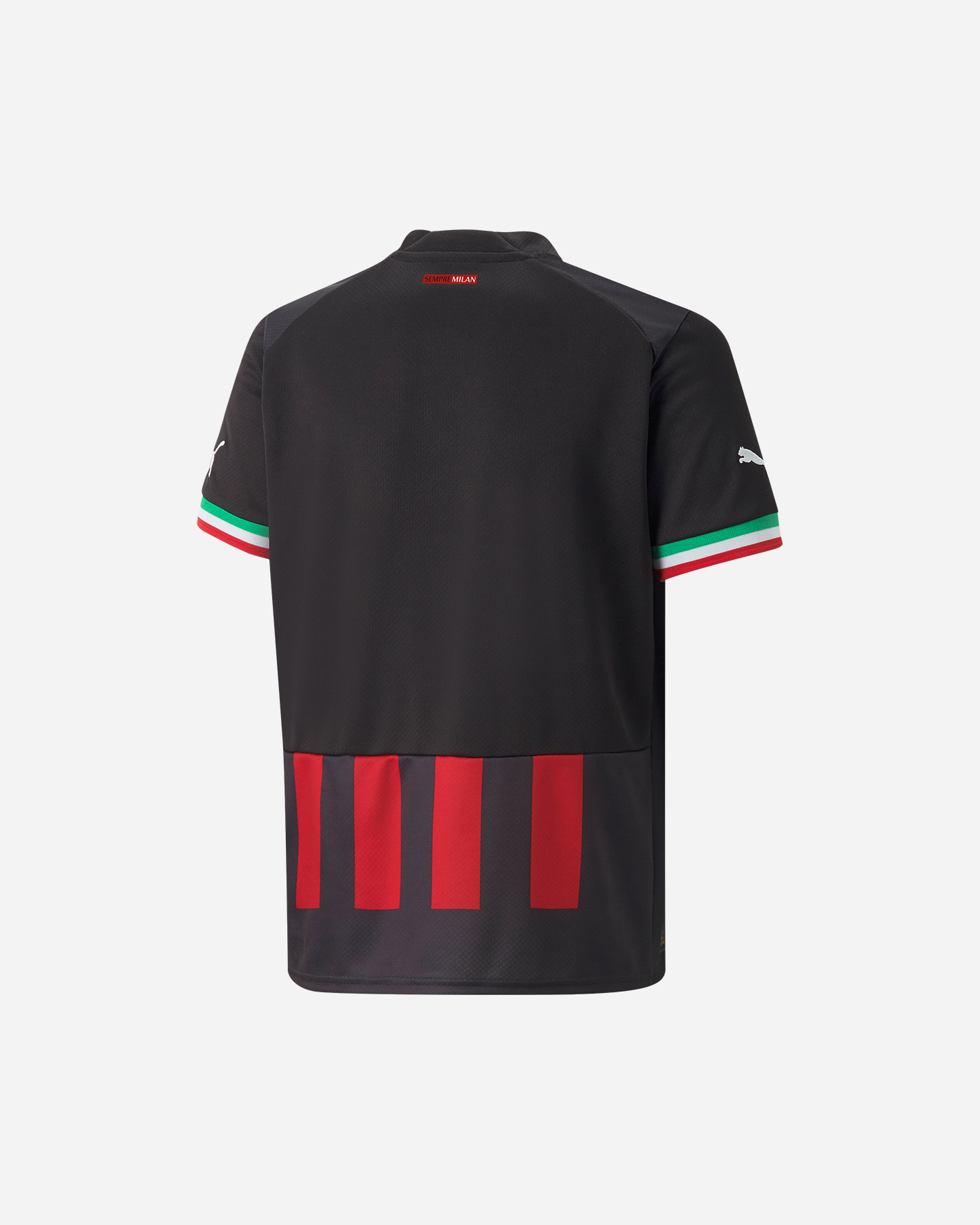 Maglia calcio ufficiale PUMA MILAN HOME 22-23 JR - Nero - 1 | Cisalfa Sport