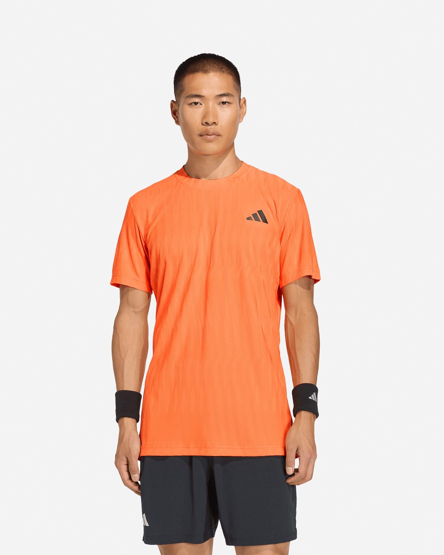 T-shirt tennis ADIDAS AIRCHILL FREELIFT M - Arancione - 1 | Cisalfa Sport