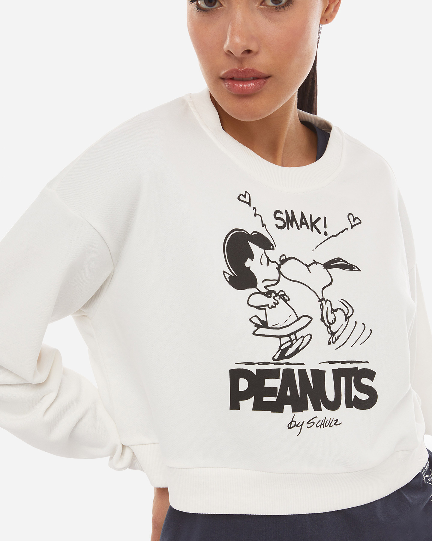 Felpa FREDDY CROP W - Bianco - 2 | Cisalfa Sport