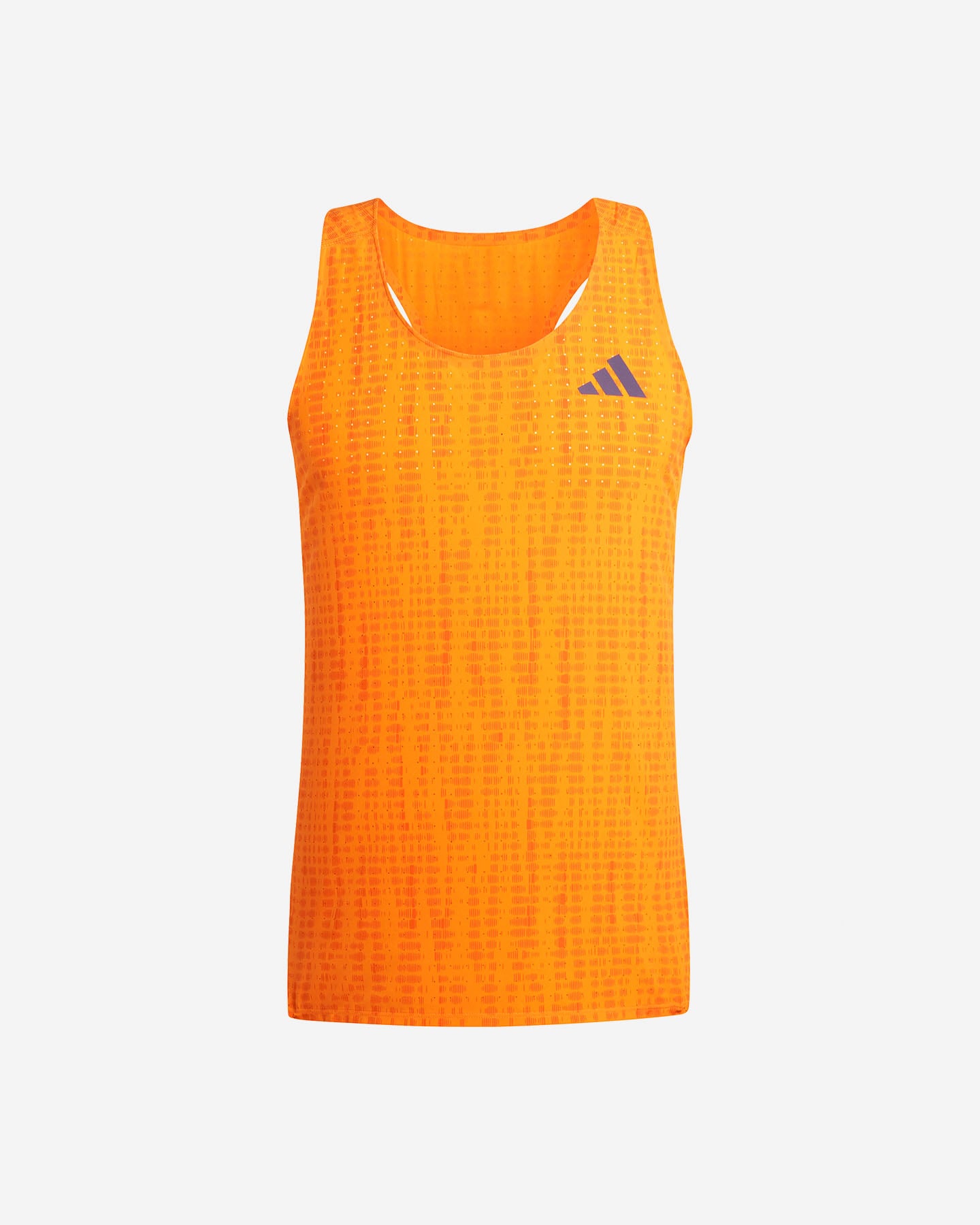Adidas Adizero M - Canotta Running - Uomo - Arancione