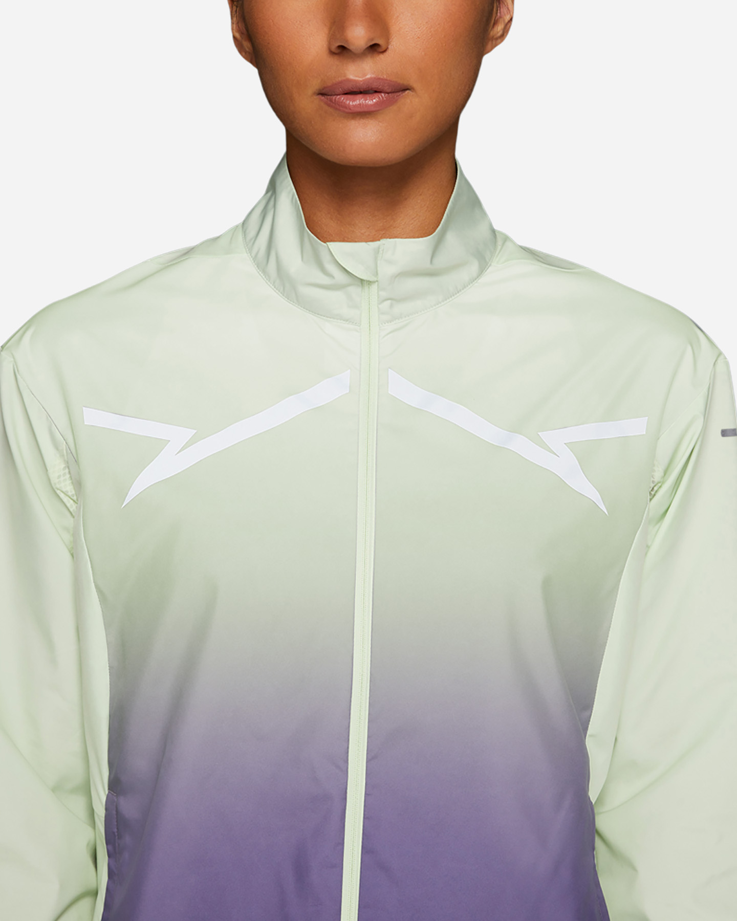 Giacca running ASICS LITE-SHOW W - Verde - 3 | Cisalfa Sport