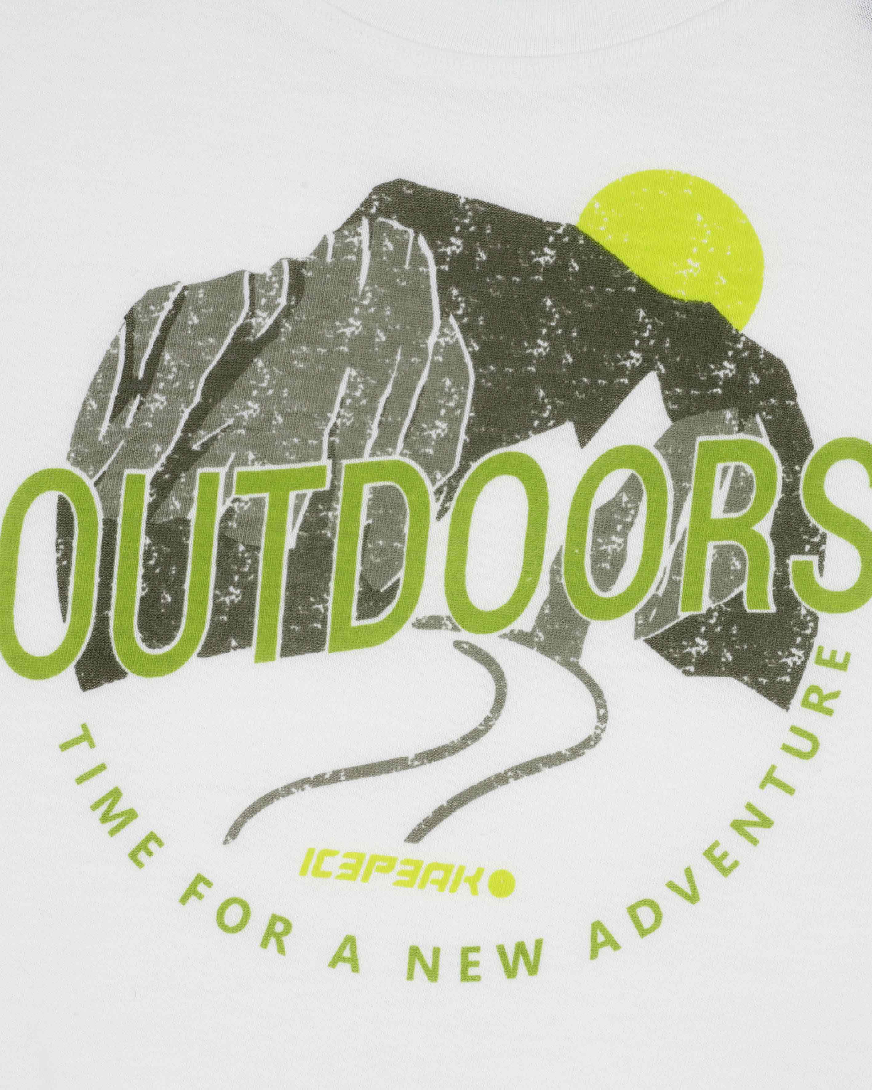 T-shirt ICEPEAK KINSTON JR - Bianco - 4 | Cisalfa Sport