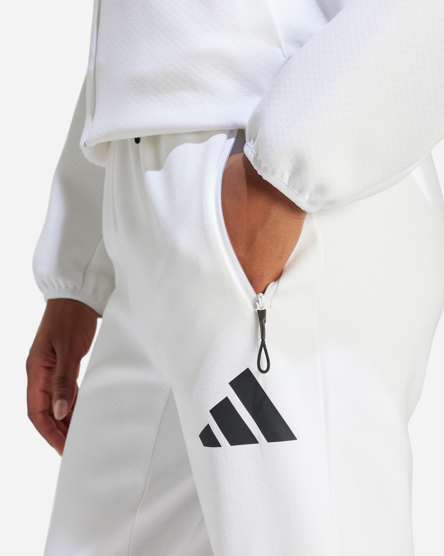 Pantalone ADIDAS Z.N.E. W - Bianco - 5 | Cisalfa Sport
