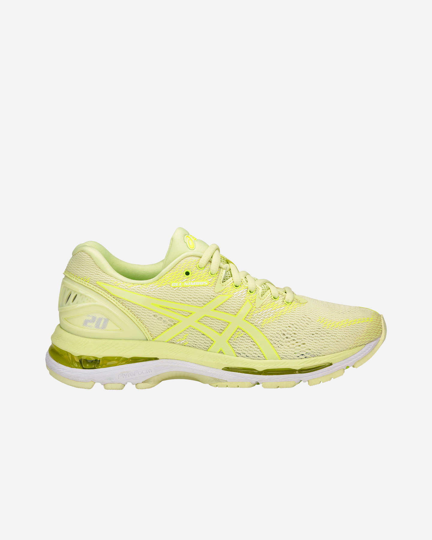 asics gel nimbus 20 argento