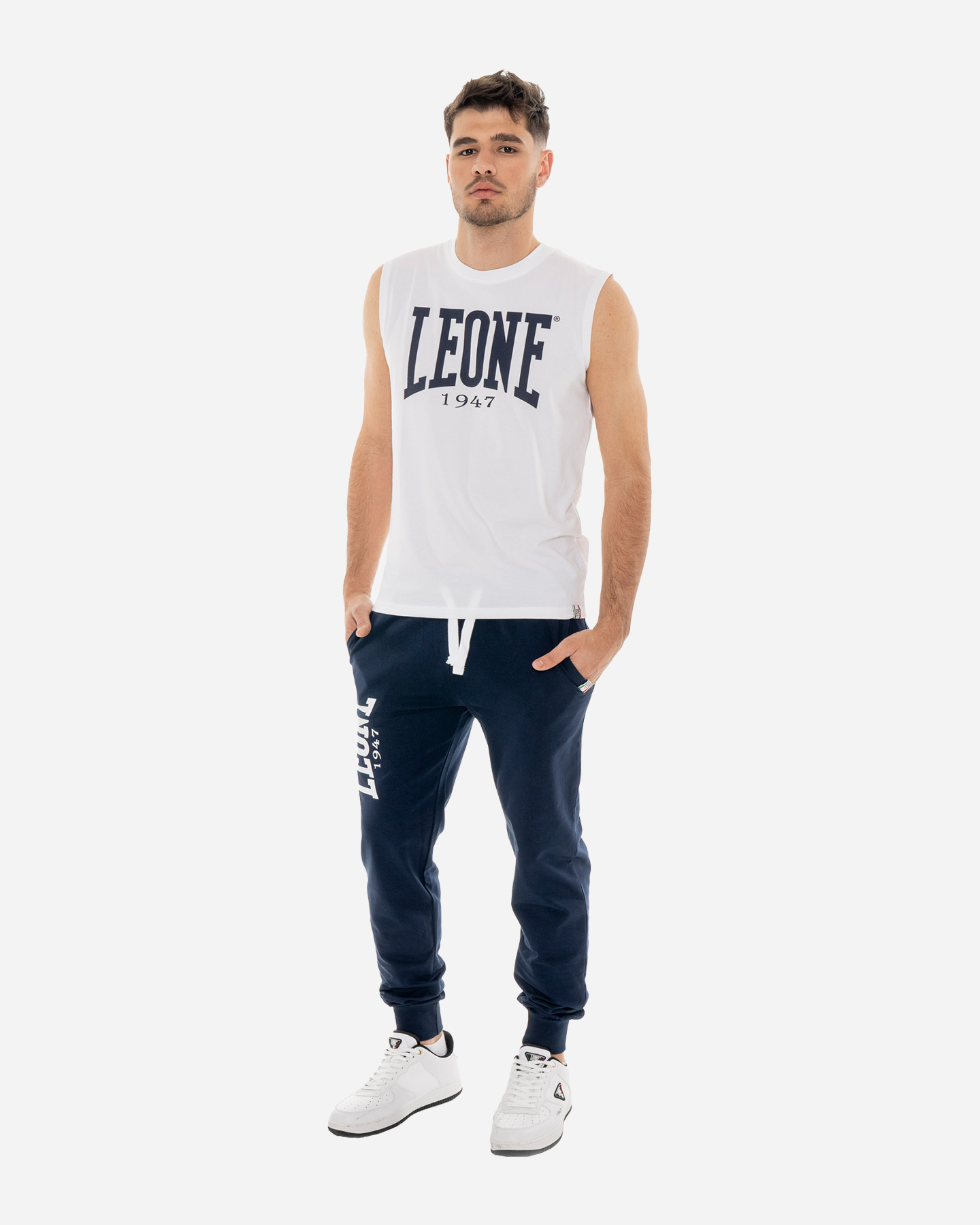 Canotta LEONE BIG LOGO M - Bianco - 2 | Cisalfa Sport