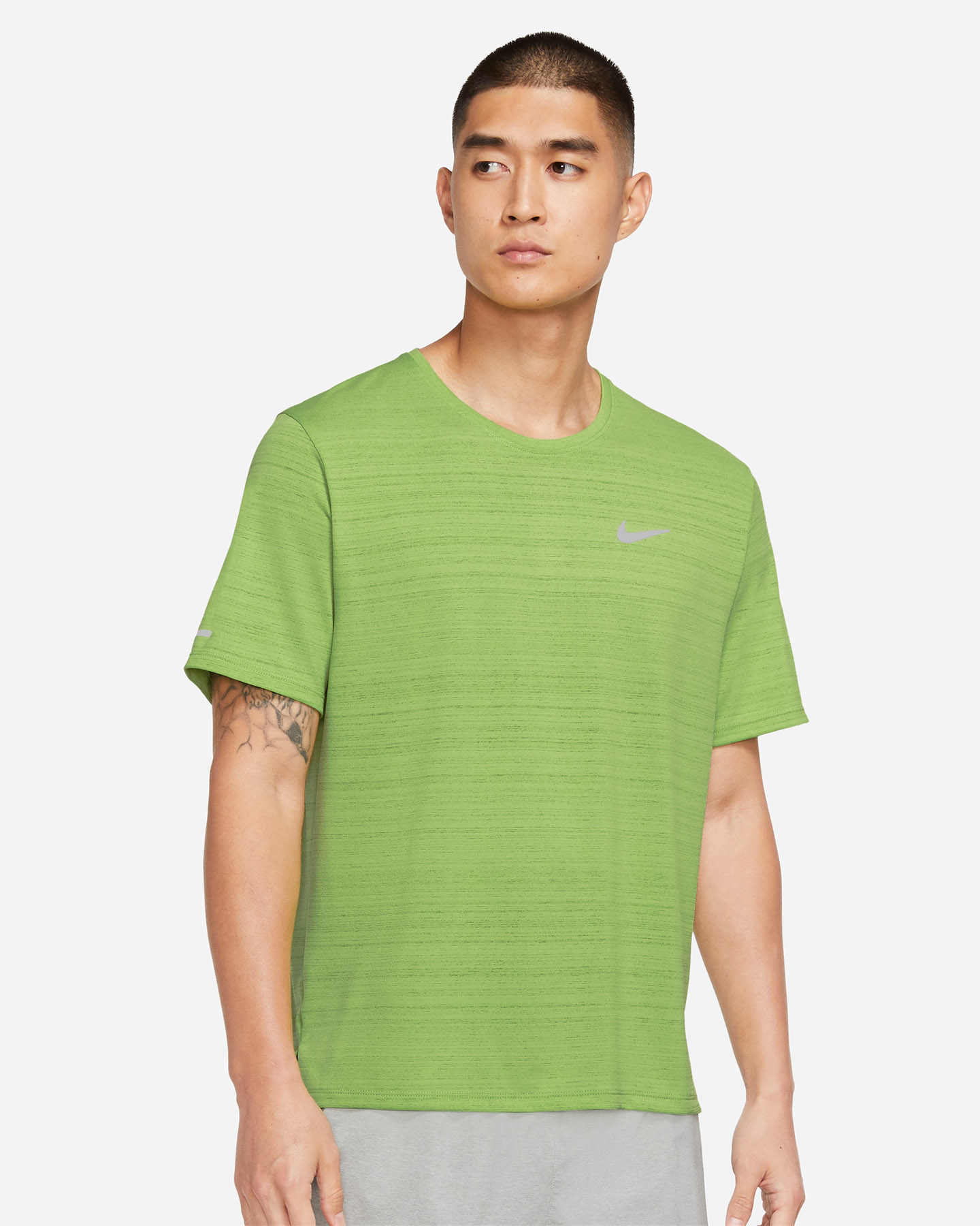 T-shirt running NIKE DRI FIT MILER M - 0 | Cisalfa Sport