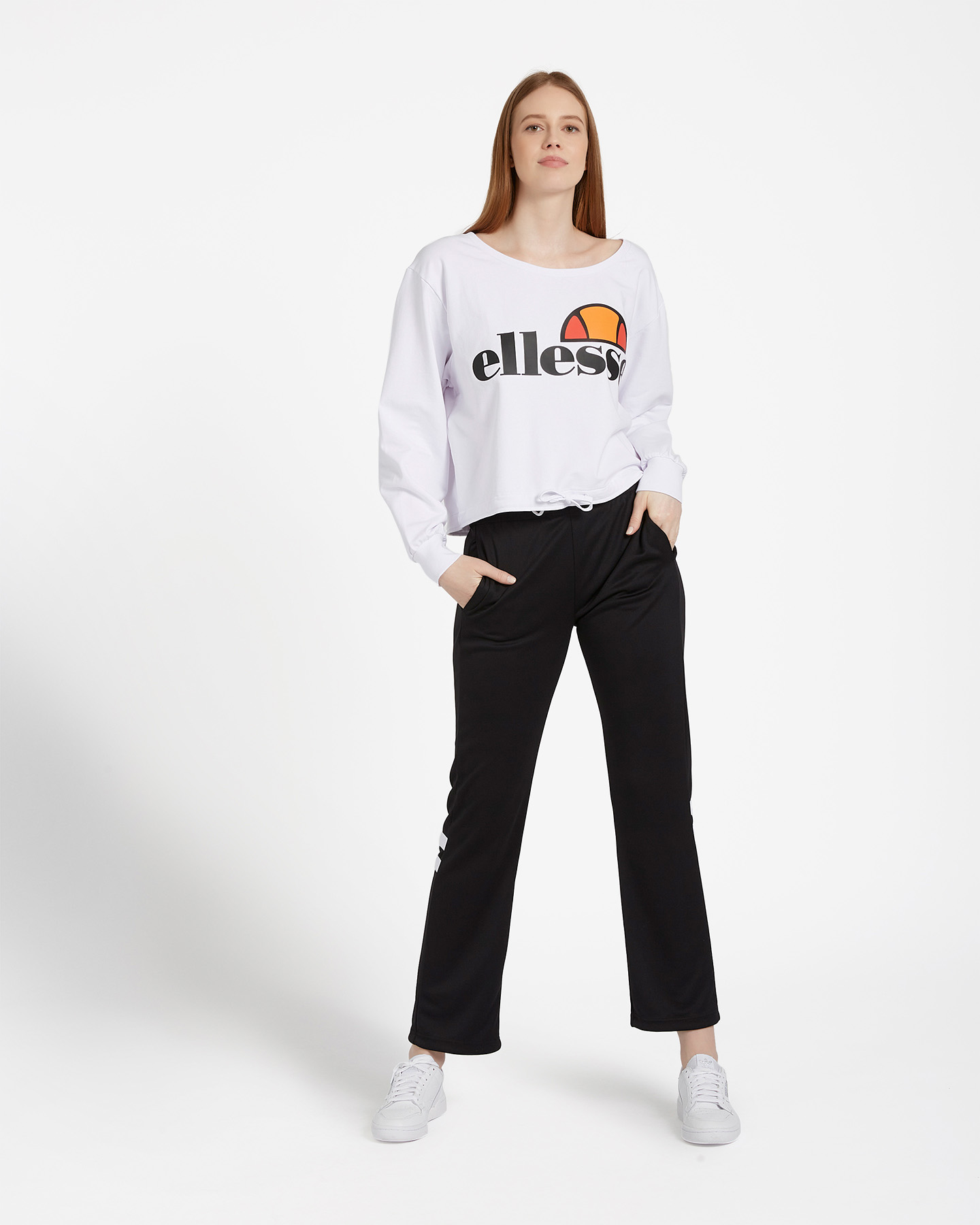 Felpa ELLESSE COMFY W - Bianco - 1 | Cisalfa Sport