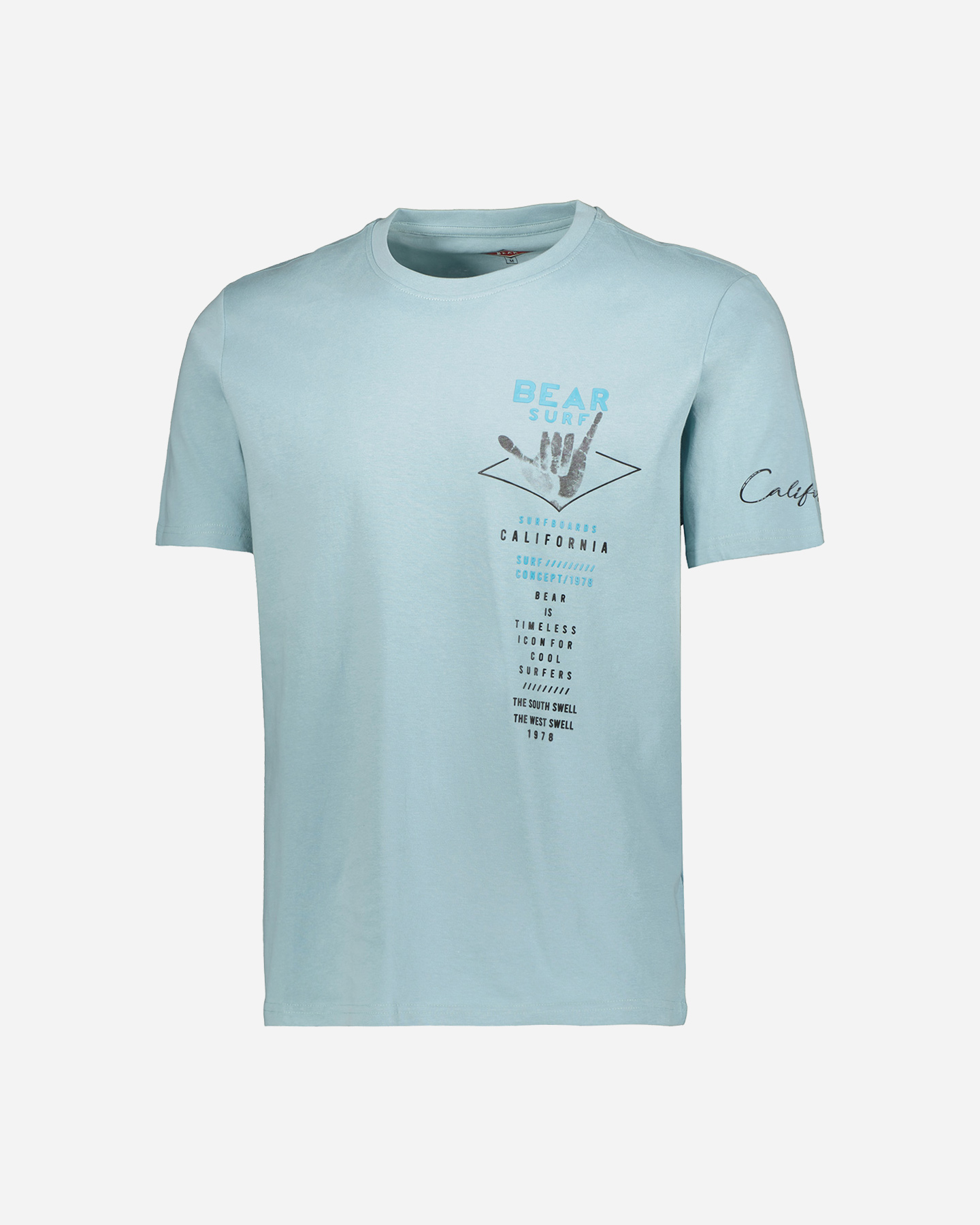 T-shirt BEAR FUTURISITIC TRIBALS M - Azzurro - 5 | Cisalfa Sport