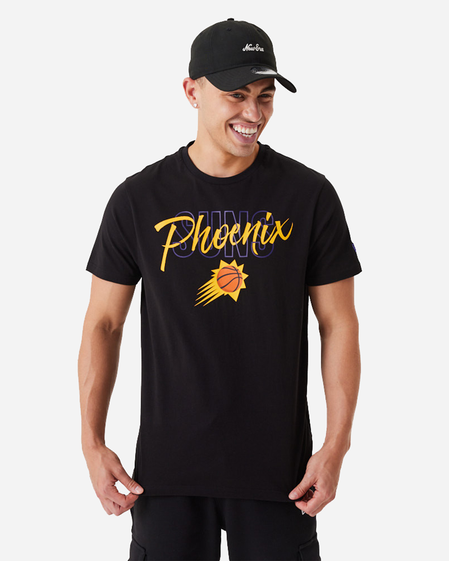 T-shirt NEW ERA SCRIPT PHX SUNS  - Nero - 0 | Cisalfa Sport