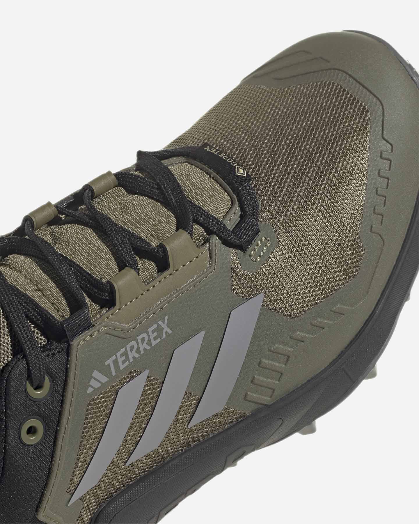 Scarpe trail ADIDAS TERREX SWIFT R3 GTX M - Verde - 5 | Cisalfa Sport