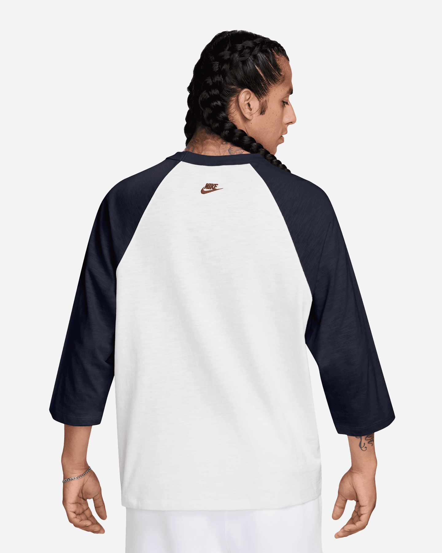 T-shirt NIKE RAGLAN 3/4 M - Bianco - 1 | Cisalfa Sport