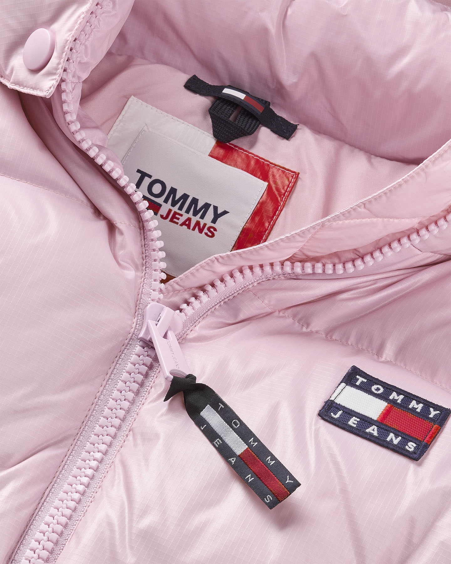 Piumino TOMMY HILFIGER CROP ALASKA W - Rosa - 3 | Cisalfa Sport
