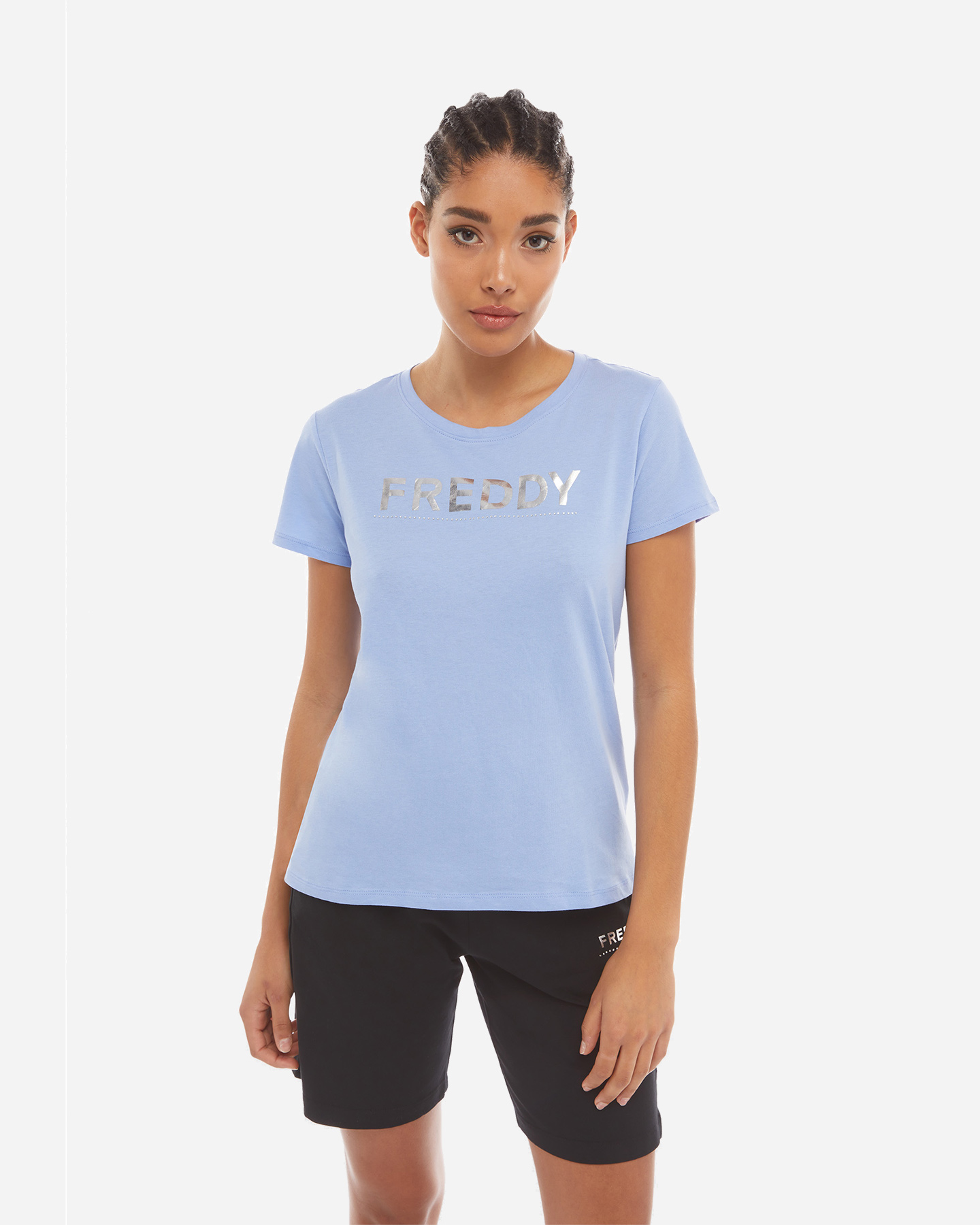 T-shirt FREDDY BIG LOGO W - Azzurro - 2 | Cisalfa Sport