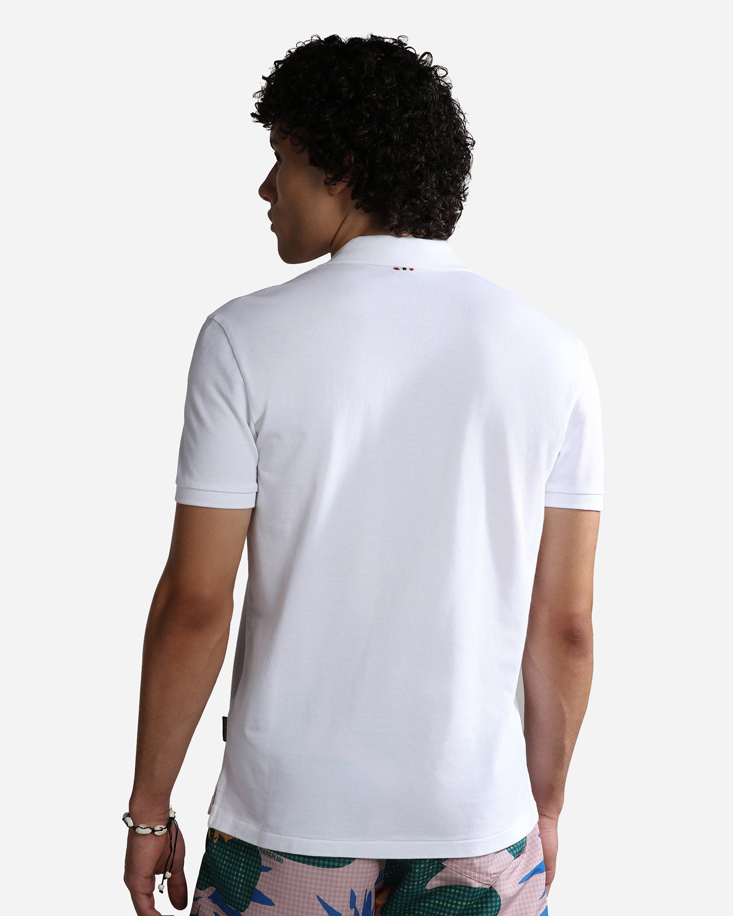 Polo NAPAPIJRI ELBAS 4 M - Bianco - 1 | Cisalfa Sport
