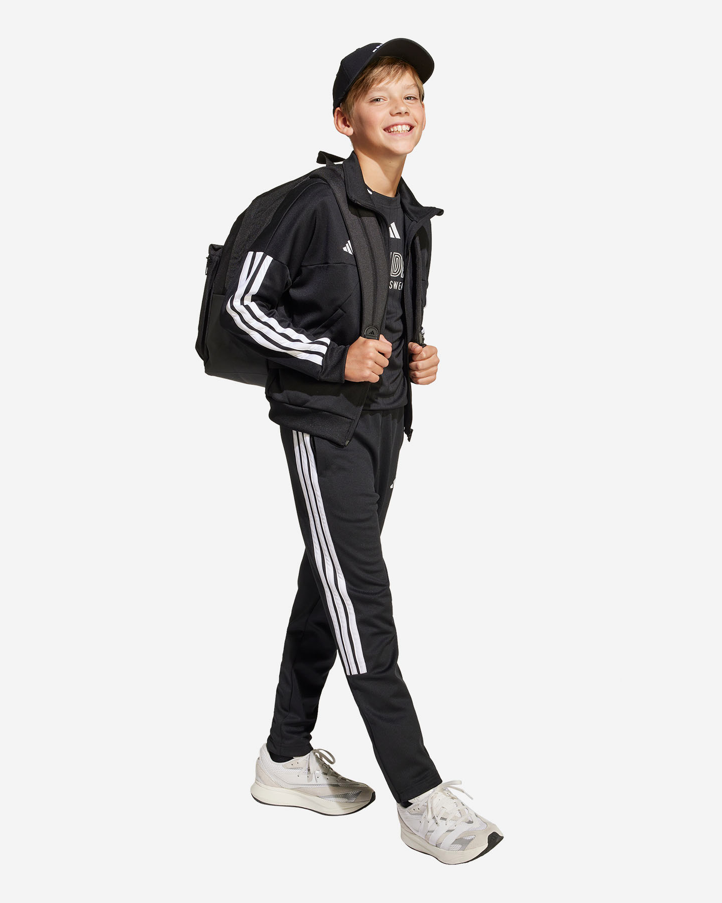 Pantalone ADIDAS 3STRIPES TIRO JR - Nero - 3 | Cisalfa Sport