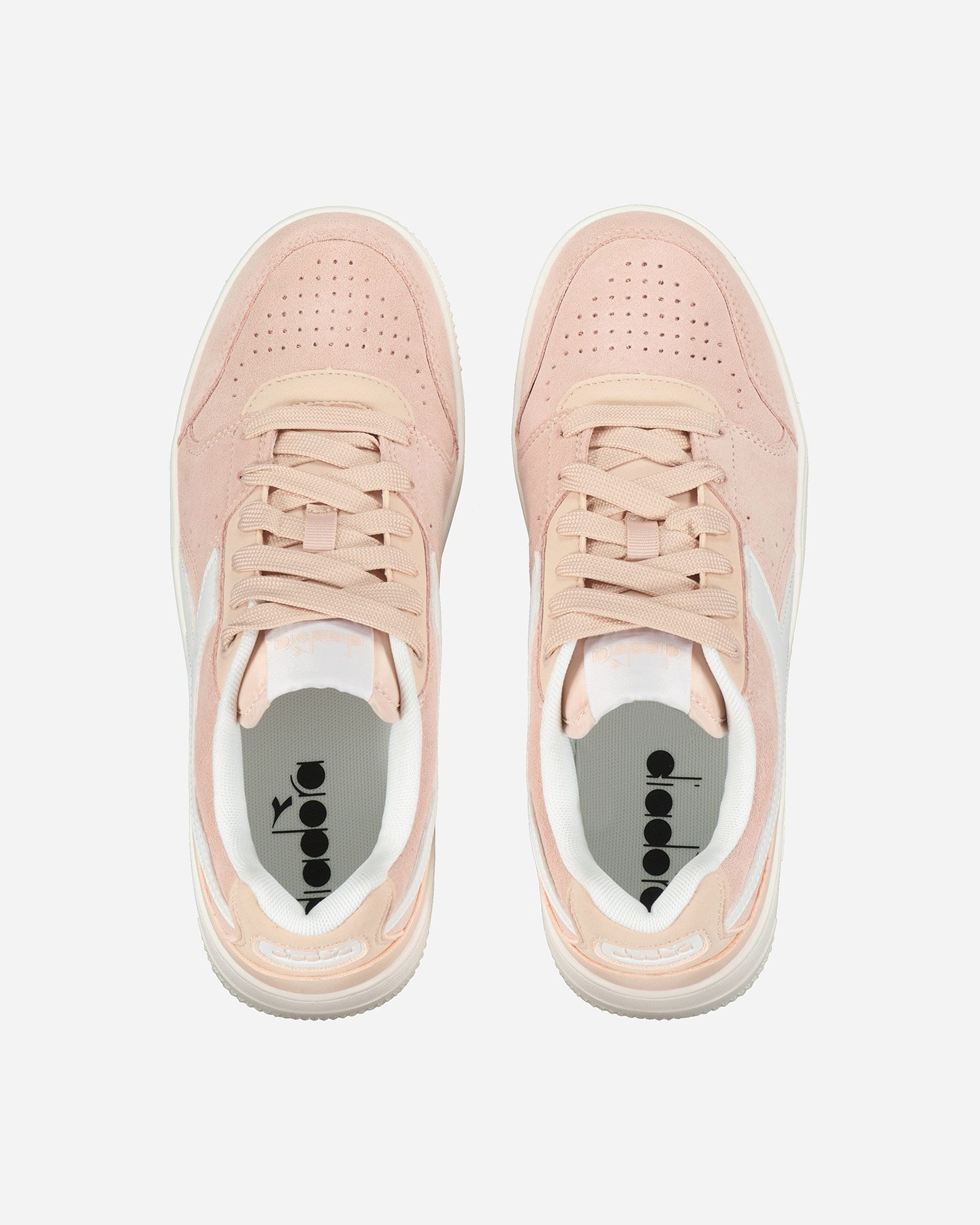 Scarpe sneakers DIADORA JUMPER SUEDE W - Rosa - 3 | Cisalfa Sport