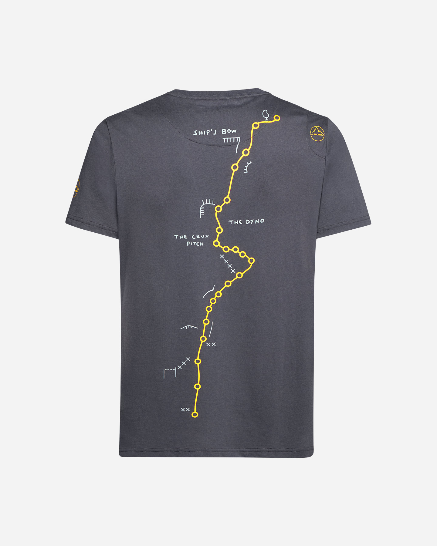 T-shirt LA SPORTIVA DAWN WALL M - Blu - 1 | Cisalfa Sport