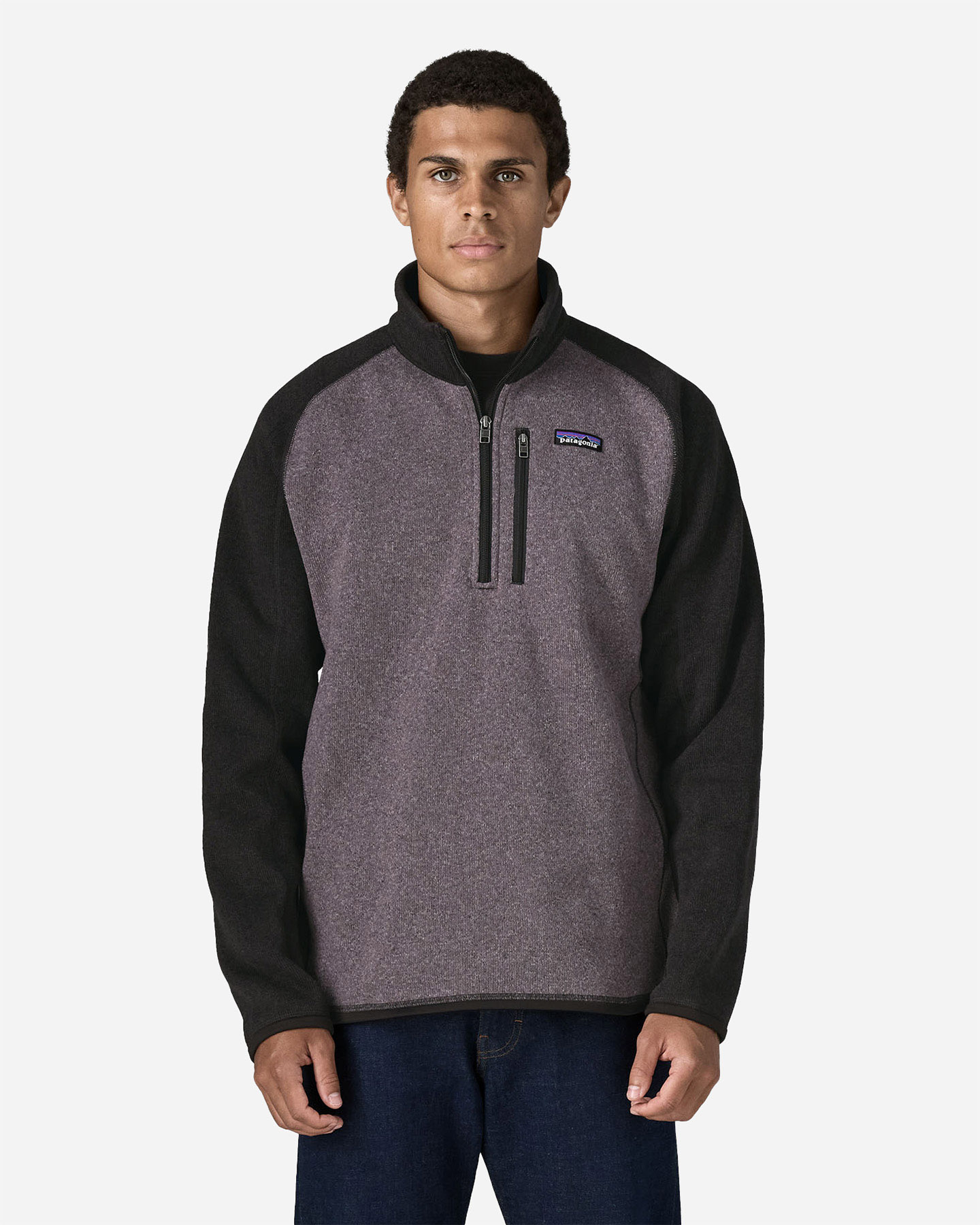 Pile PATAGONIA BETTER SWEATER 1/4 M - Grigio - 1 | Cisalfa Sport