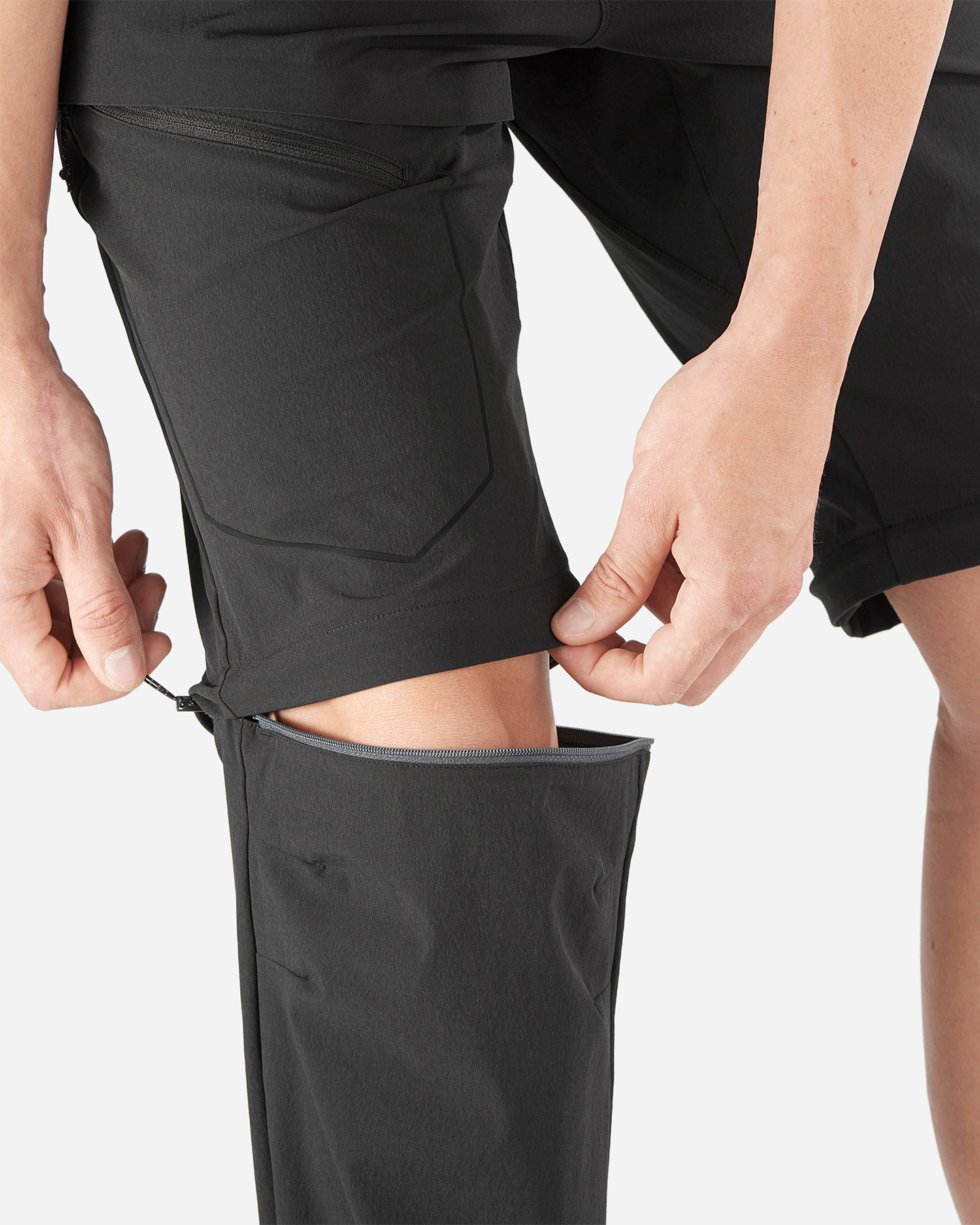 Pantalone outdoor SALOMON WAYFARER M - Nero - 4 | Cisalfa Sport