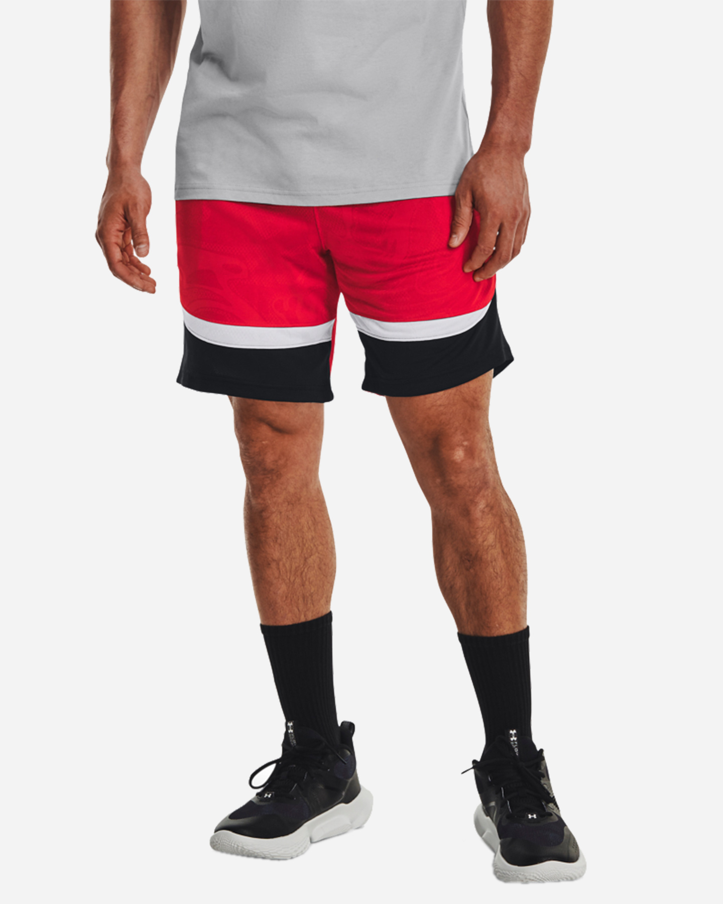 Pantaloncini basket UNDER ARMOUR HEATWAVE M - Rosso - 0 | Cisalfa Sport