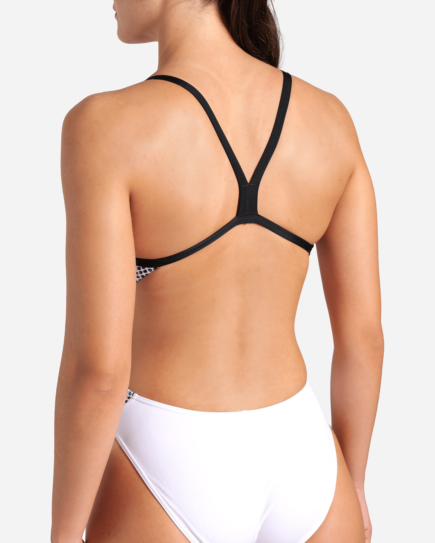 Costume piscina ARENA AIRBRUSH SWIMS W - Bianco - 4 | Cisalfa Sport