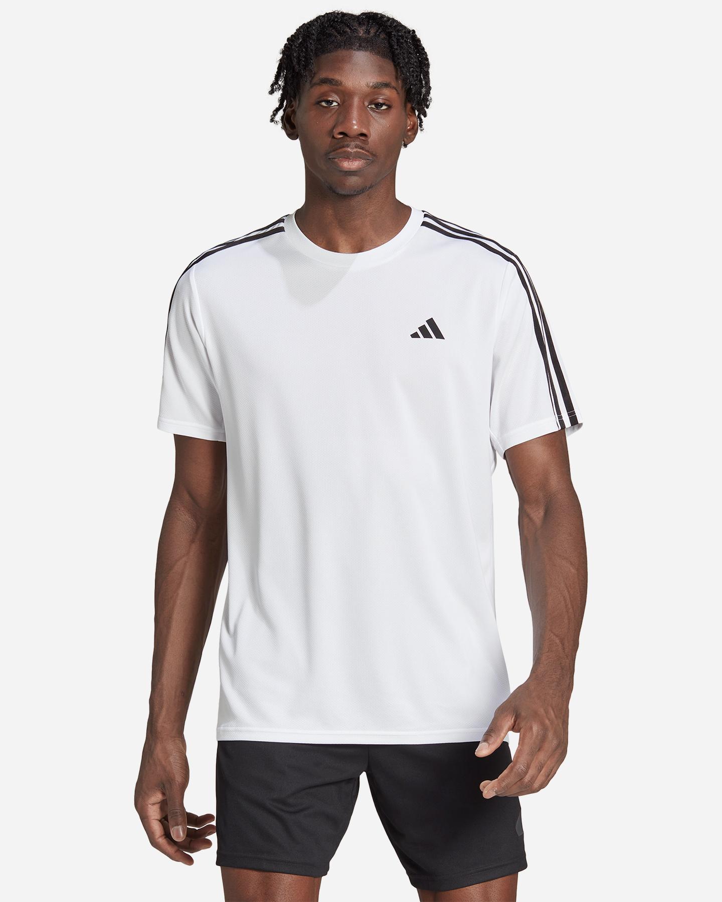T-shirt training ADIDAS TR-ES 3STRIPES M - Bianco - 1 | Cisalfa Sport