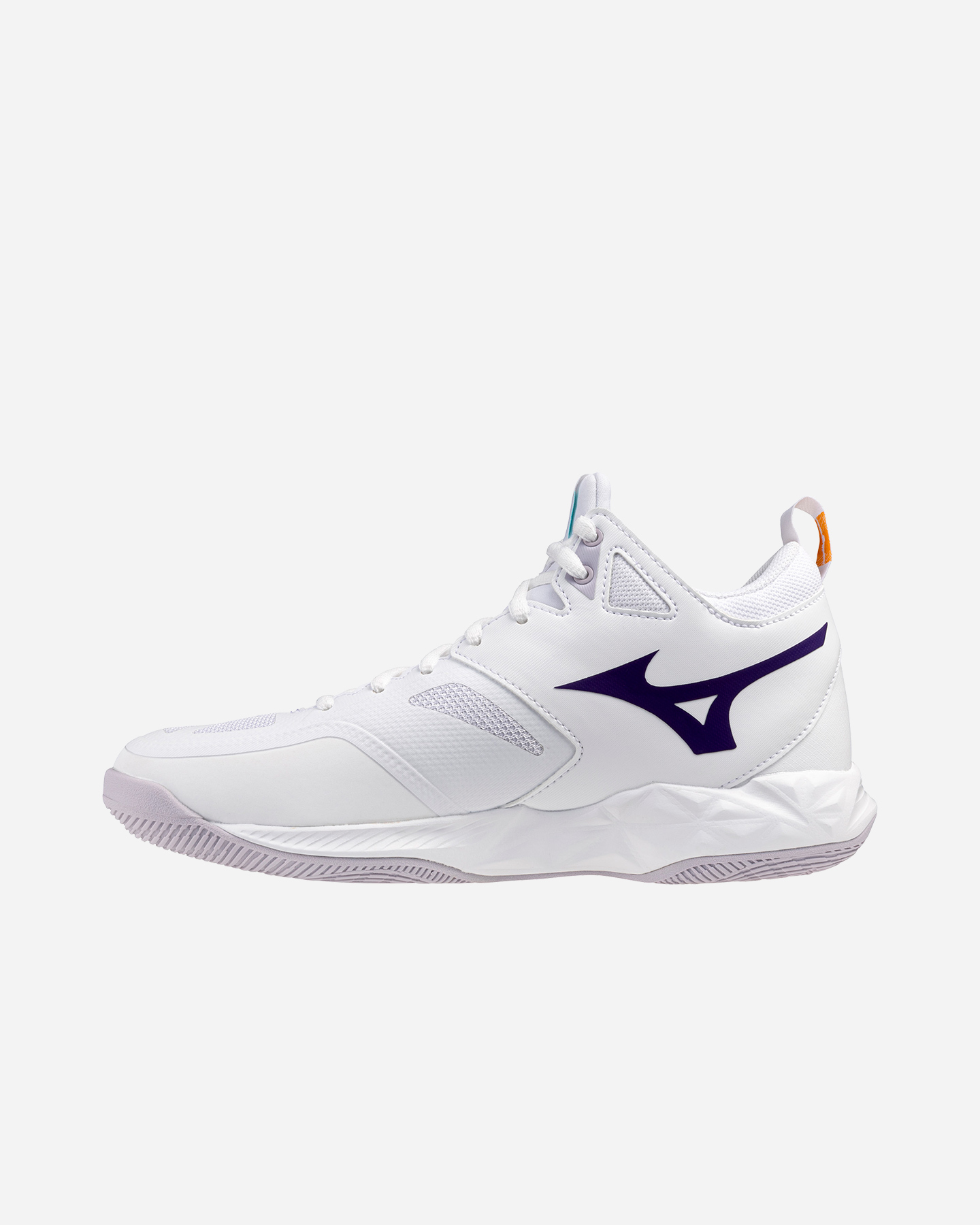 Scarpe volley MIZUNO WAVE DIMENSION MID W - Bianco - 4 | Cisalfa Sport