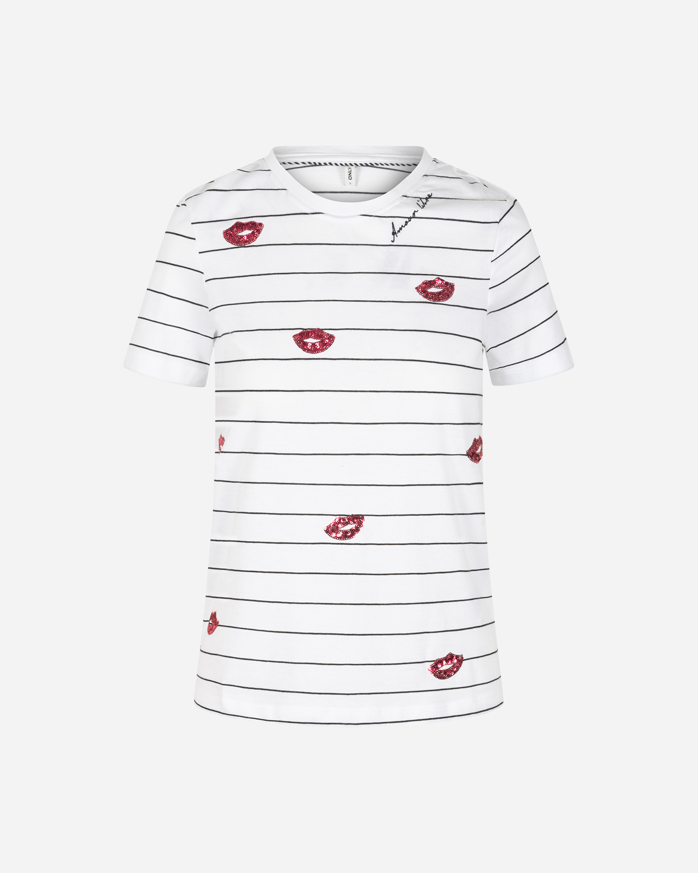 T-shirt ONLY KITA SMACK W - Nero - 0 | Cisalfa Sport